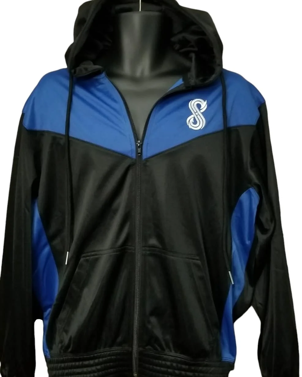 S.D.S. Colorblock Zip-Up Hoodie