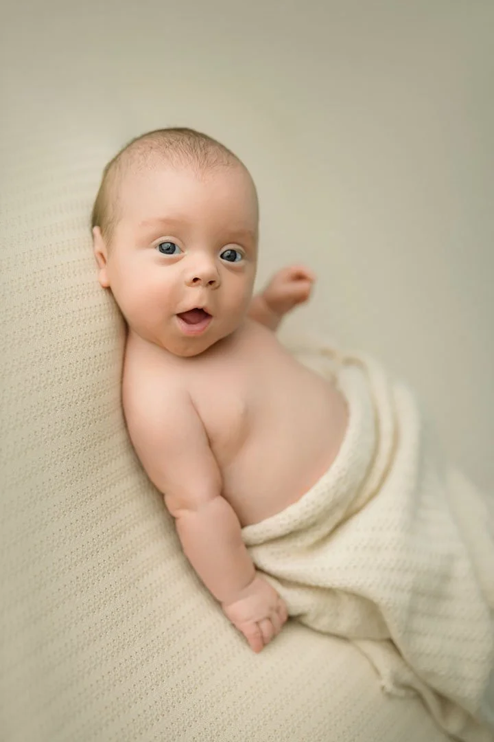 baby boy newborn session in st louis mo