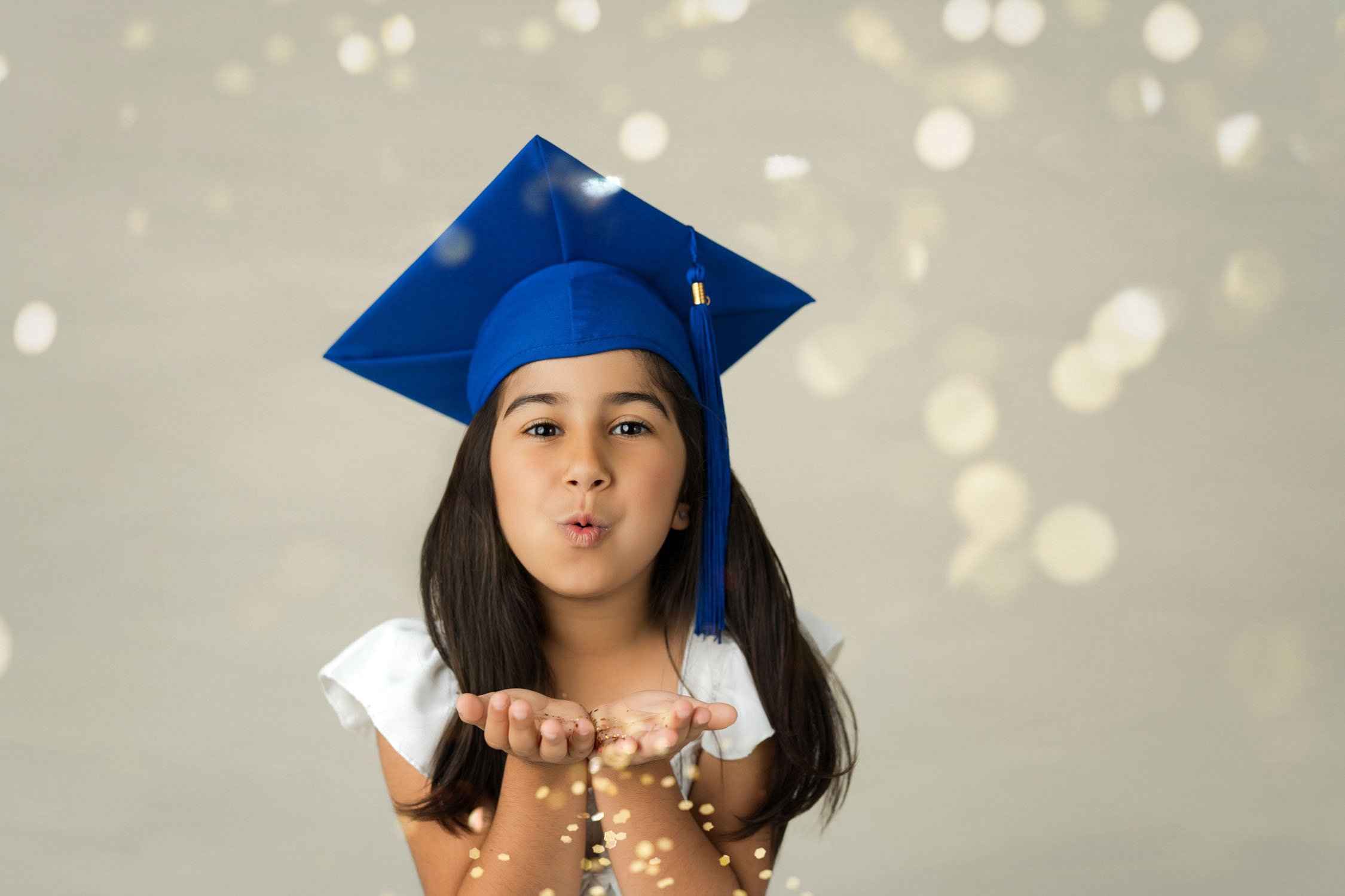 Kindergarten graduation photos in St. Louis studio located in Winghaven O’Fallon Missouri