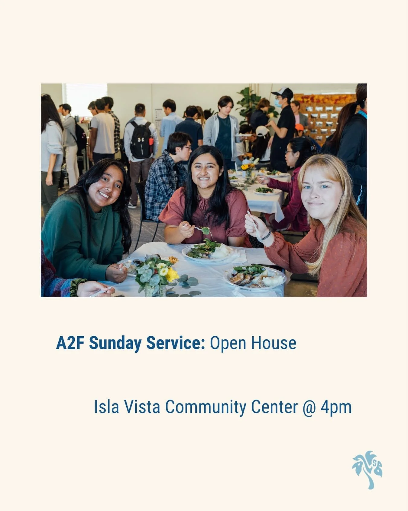 Excited to see everyone at our Open House today at Isla Vista Community Center @ 4pm! 🤗 Hope it&rsquo;s been a smooth move in day and you&rsquo;re enjoying being back on campus! Welcome to all the freshmen, we look forward to meeting you!

We have a