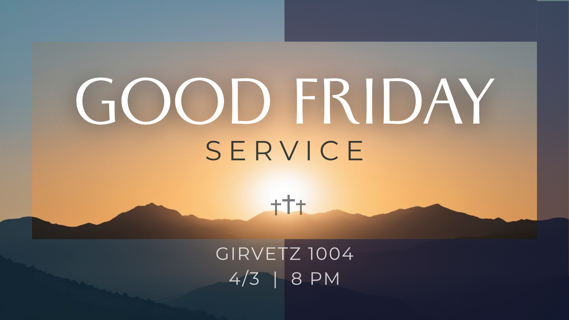 Good Friday Service