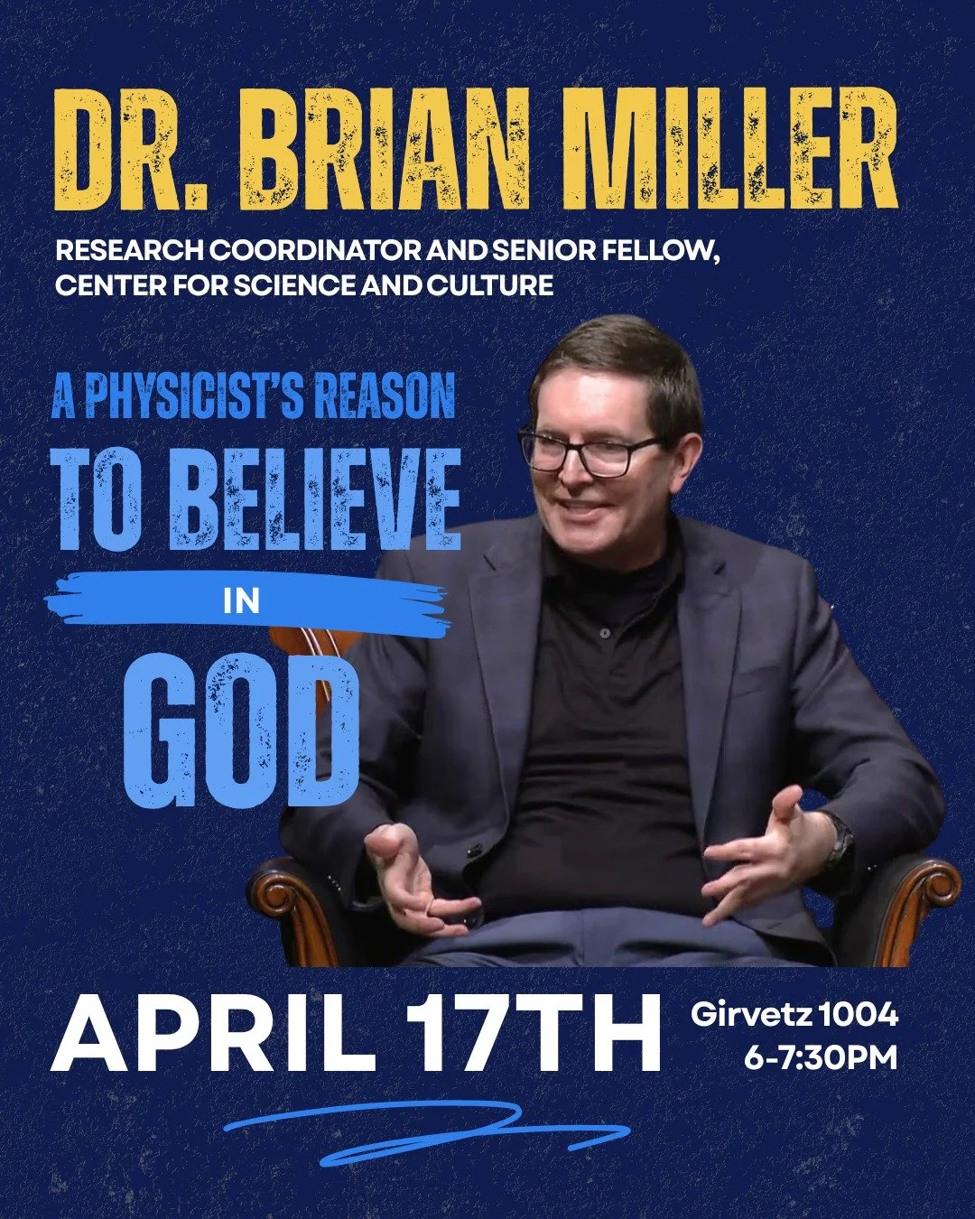 What if science and faith aren&rsquo;t as far apart as they seem? Join us as Dr. Brian Miller shares his perspective as a physicist and why he believes in God 🔬 hosted by acts2fellowship
