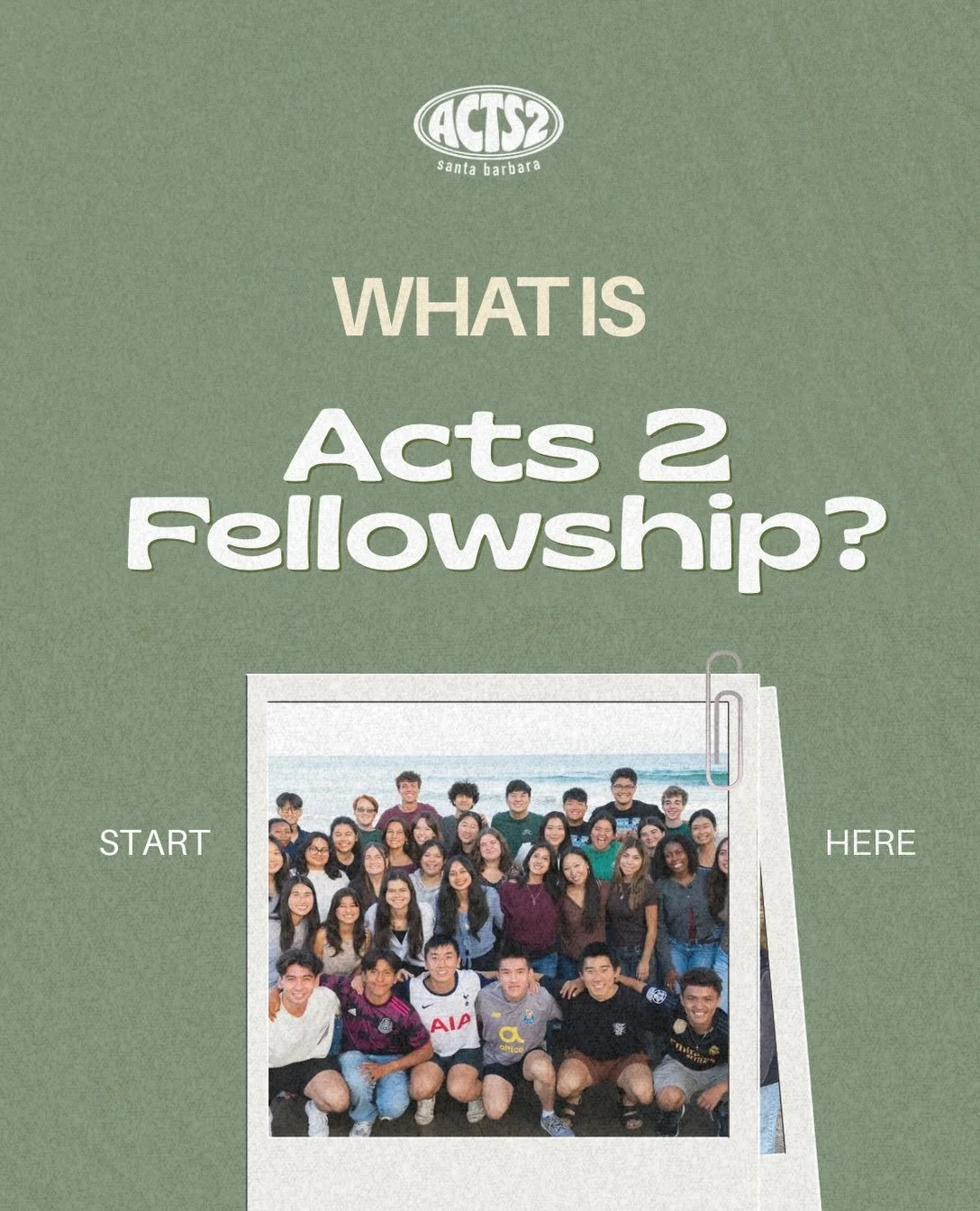 Looking for a church community at UCSB? Check the link in our bio to learn more about Acts2 Santa Barbara!