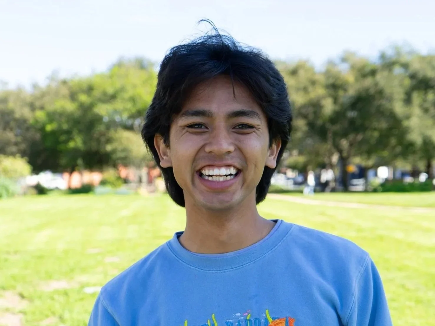 Headshot of Brandon, children's ministry UCSB student volunteer at A2F SB.