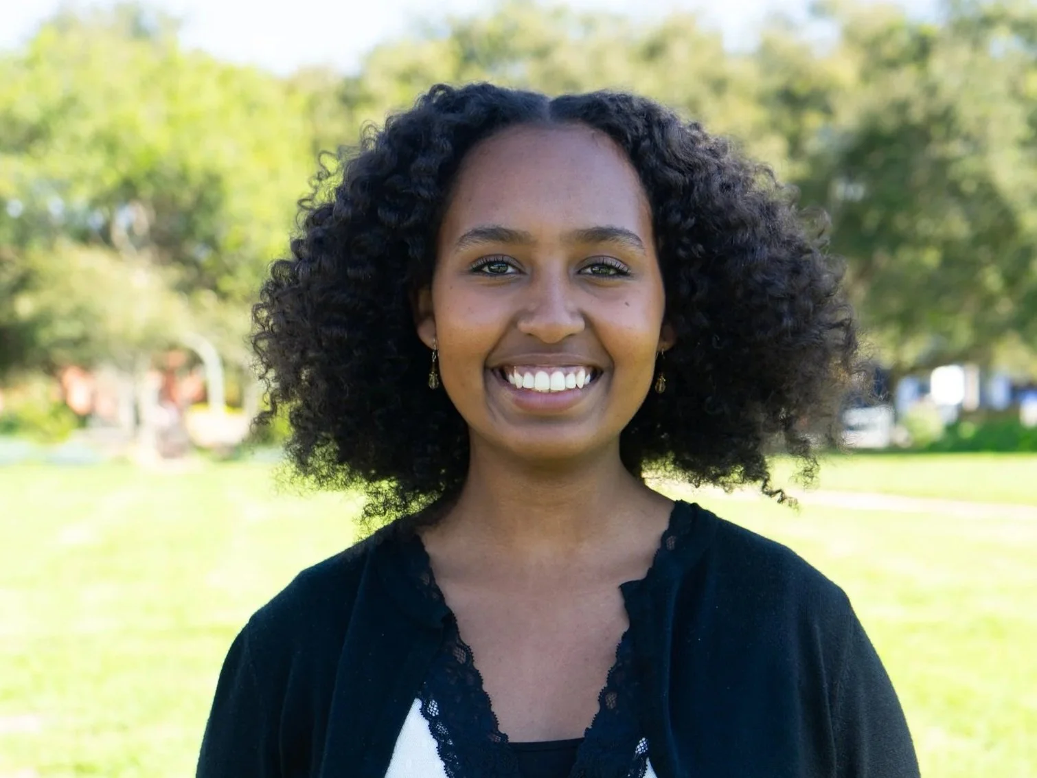 Headshot of Joy, church worship team member at A2F SB.