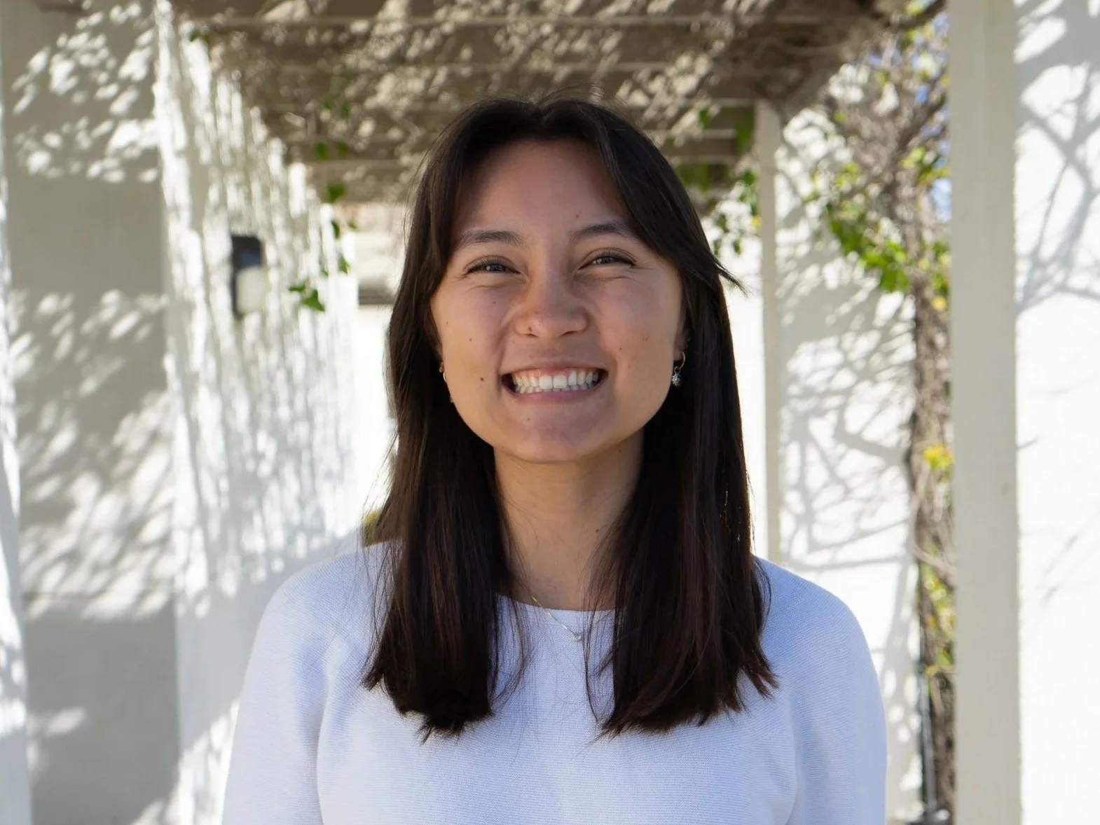 Headshot of Sachi, church design team volunteer at A2F SB.