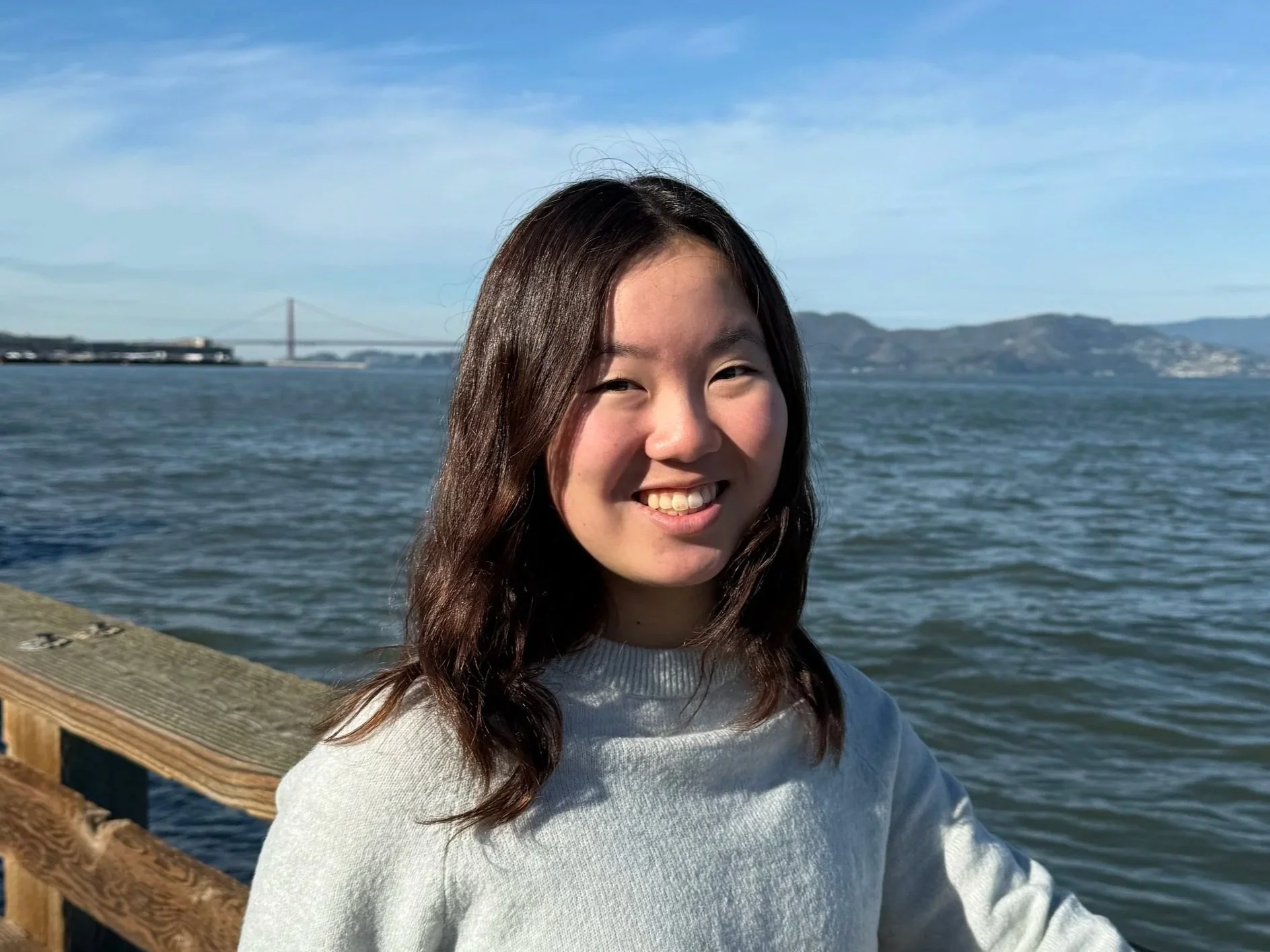 Headshot of April, Bible study student leader at A2F SB and vice president of Christian fellowship, Acts2Fellowship on UCSB campus..