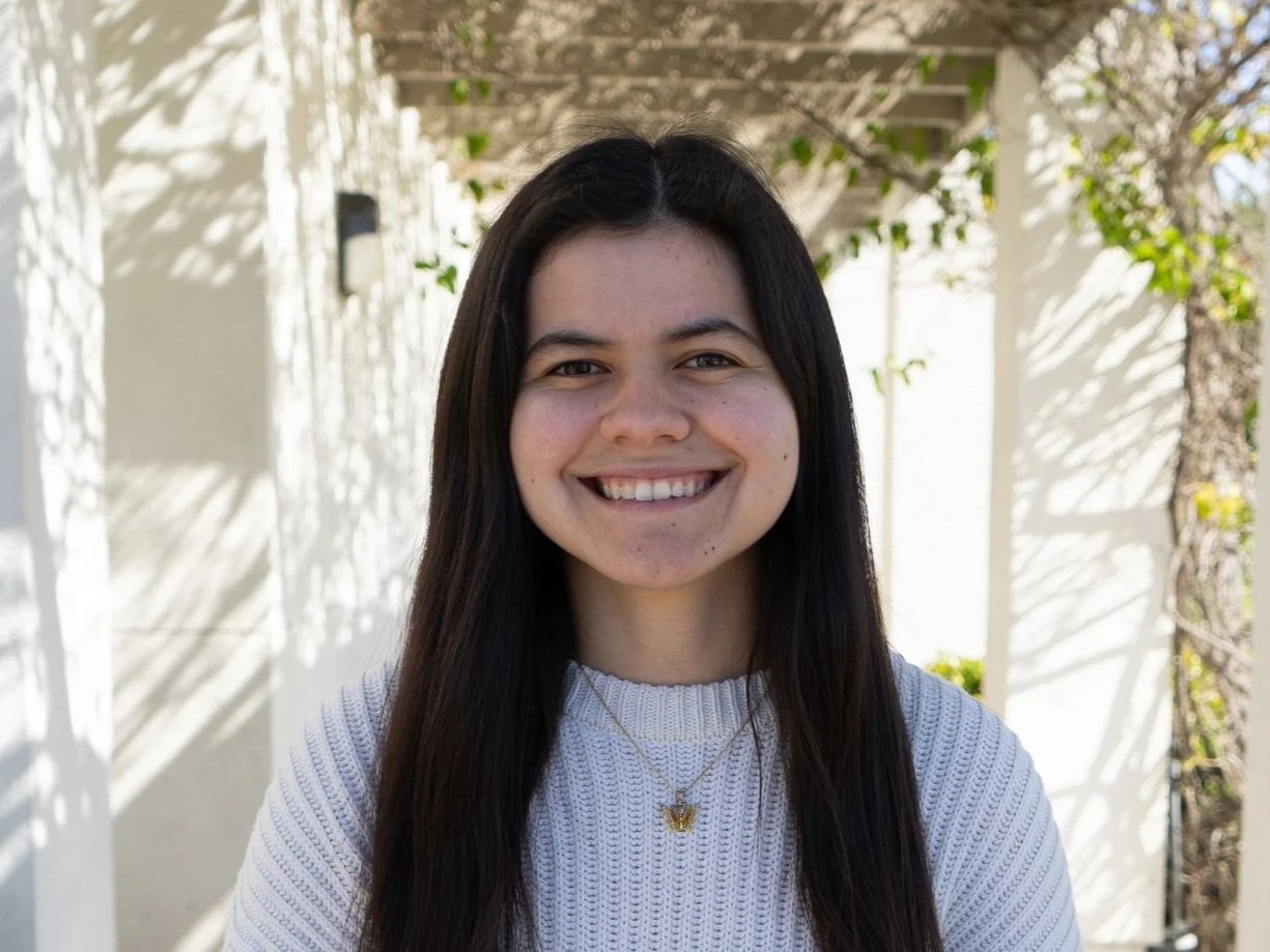 Headshot of Selene, treasurer of Christian fellowship, Acts2Fellowship on UCSB campus.