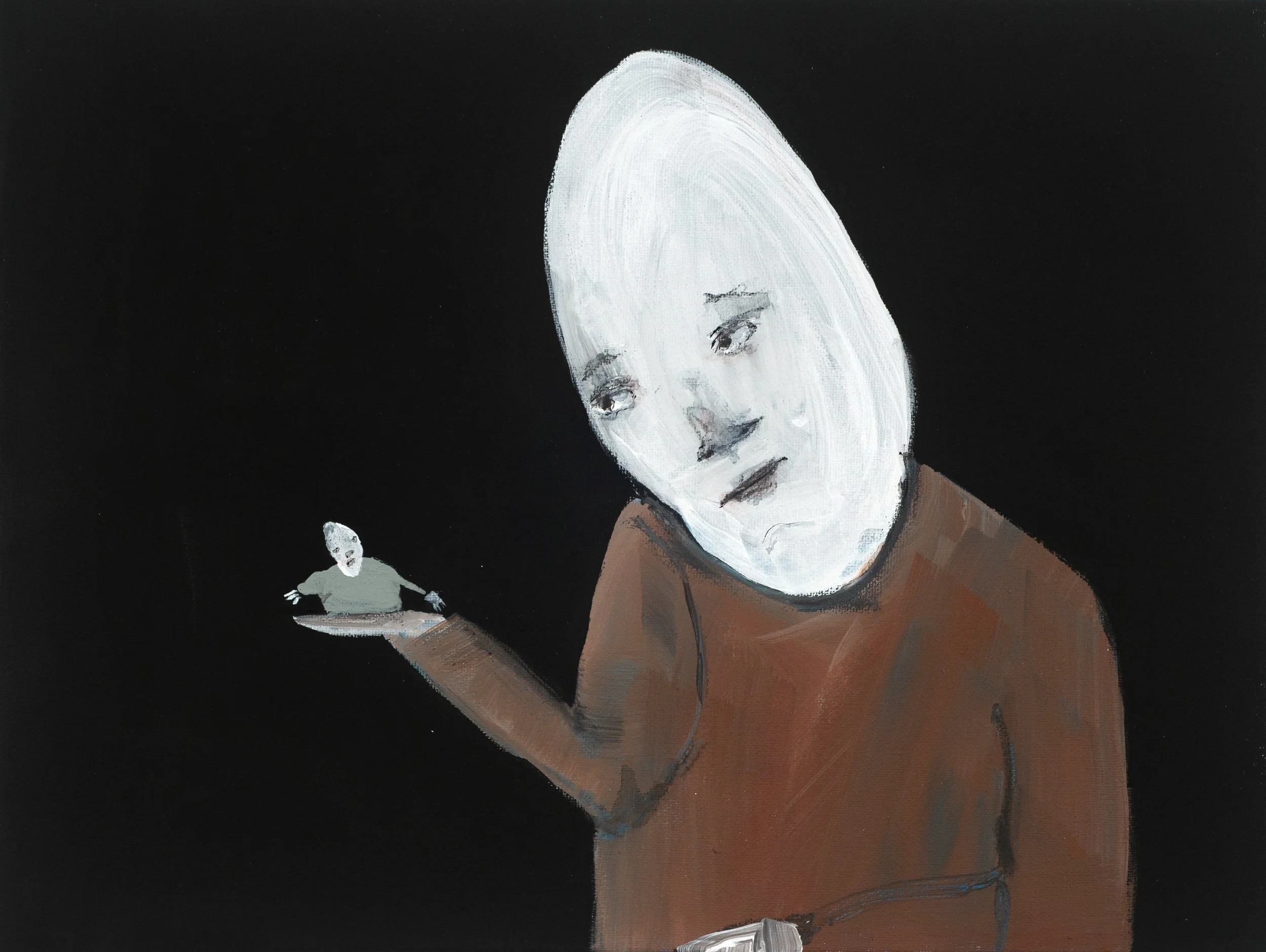 Jon Huck|Triangle|2026|Mixed Media on Canvas|12x16 Inches