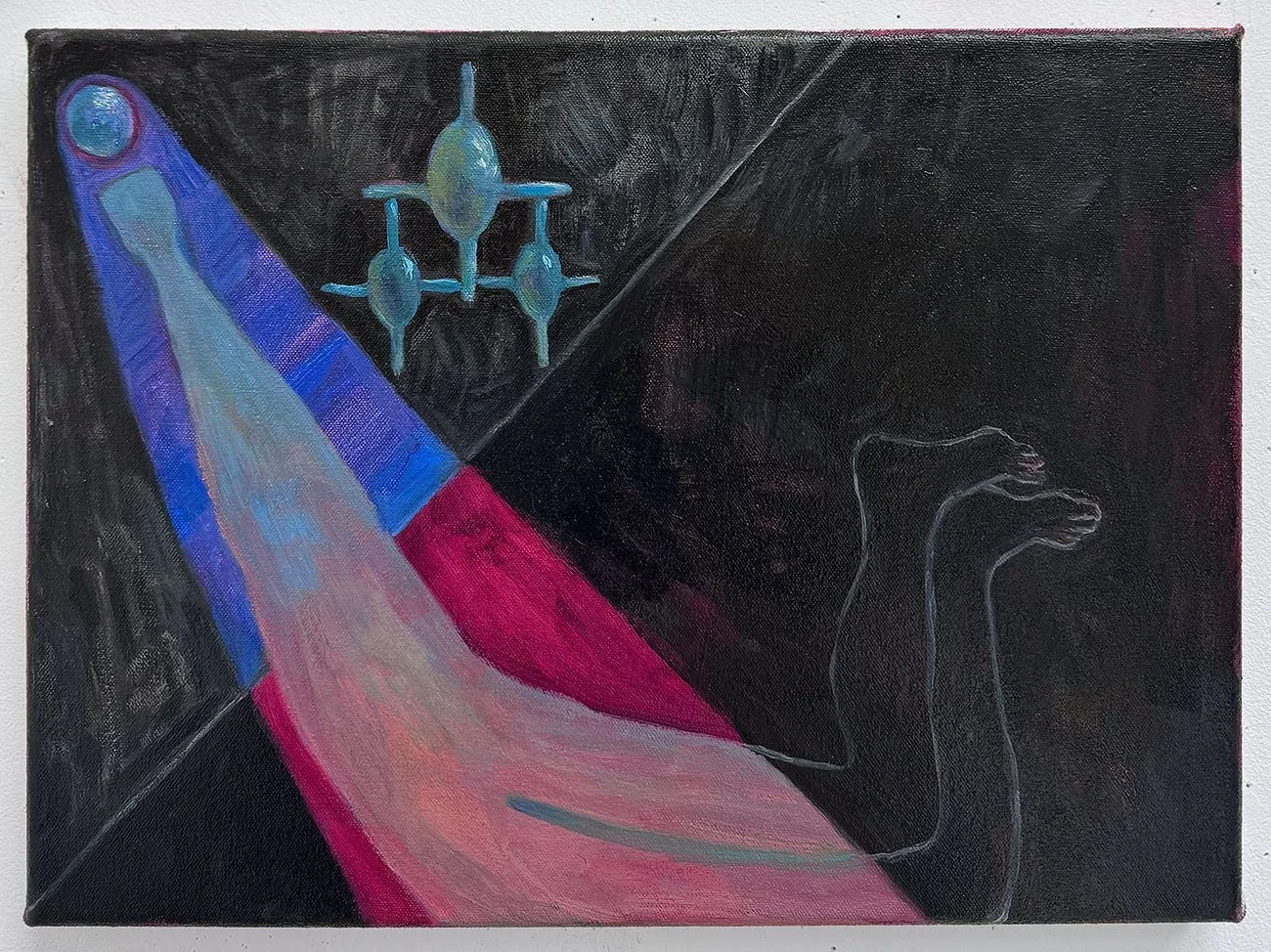 Amy Talluto|Snake Skin|2026|Oil on Canvas|12x16 Inches