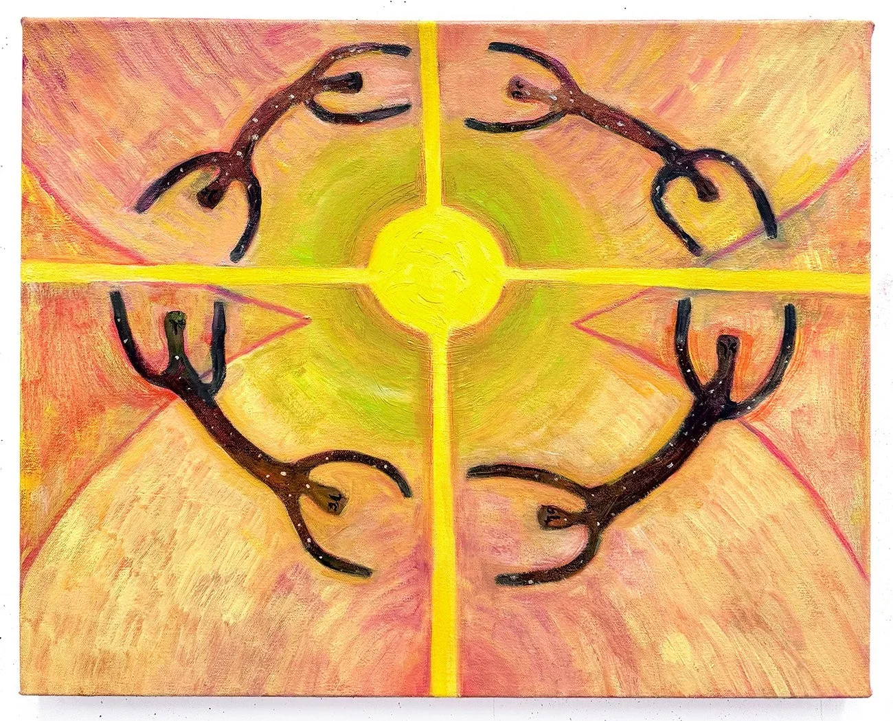 Amy Talluto|Star Child Big Bang|2026|Oil on Canvas|16x20 Inches