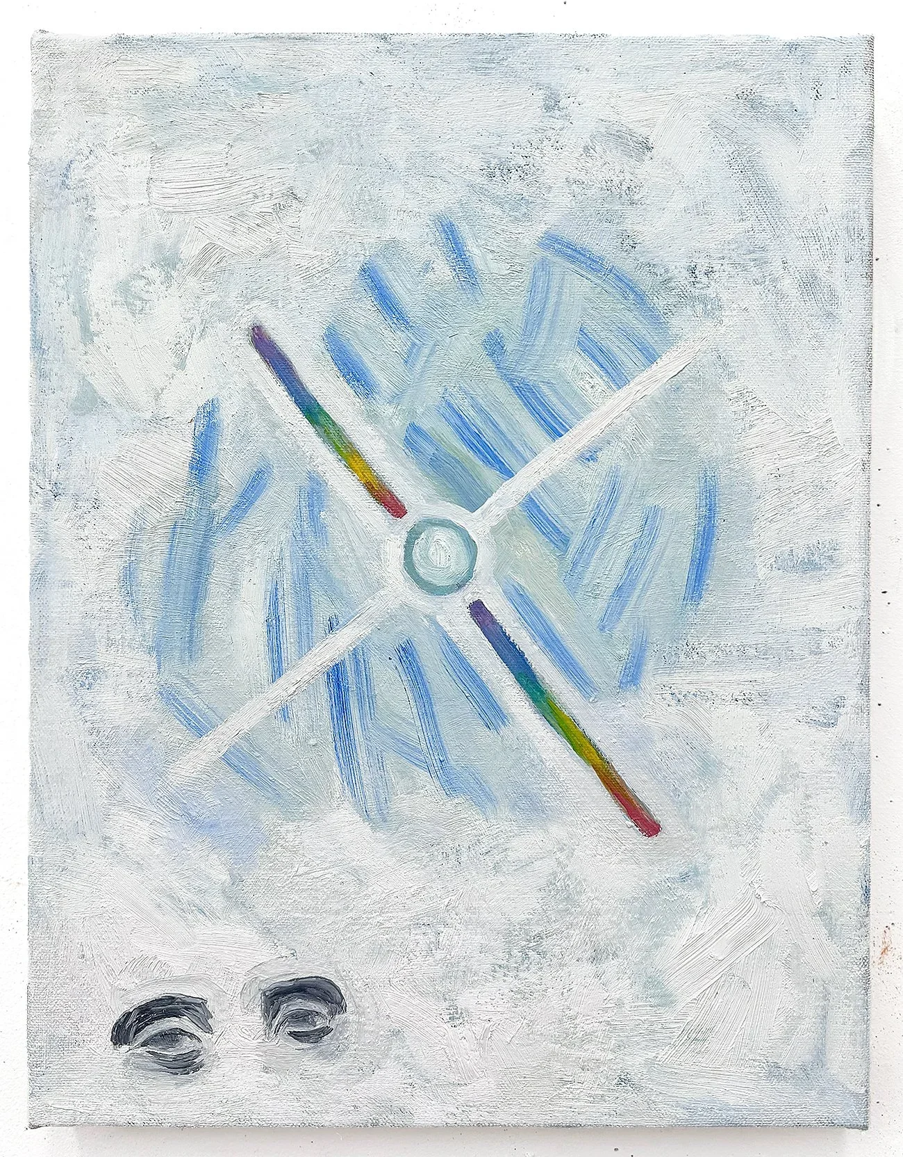 Amy Talluto|Twinkly Winkly Watcher|2026|Oil on Canvas|16x12 Inches