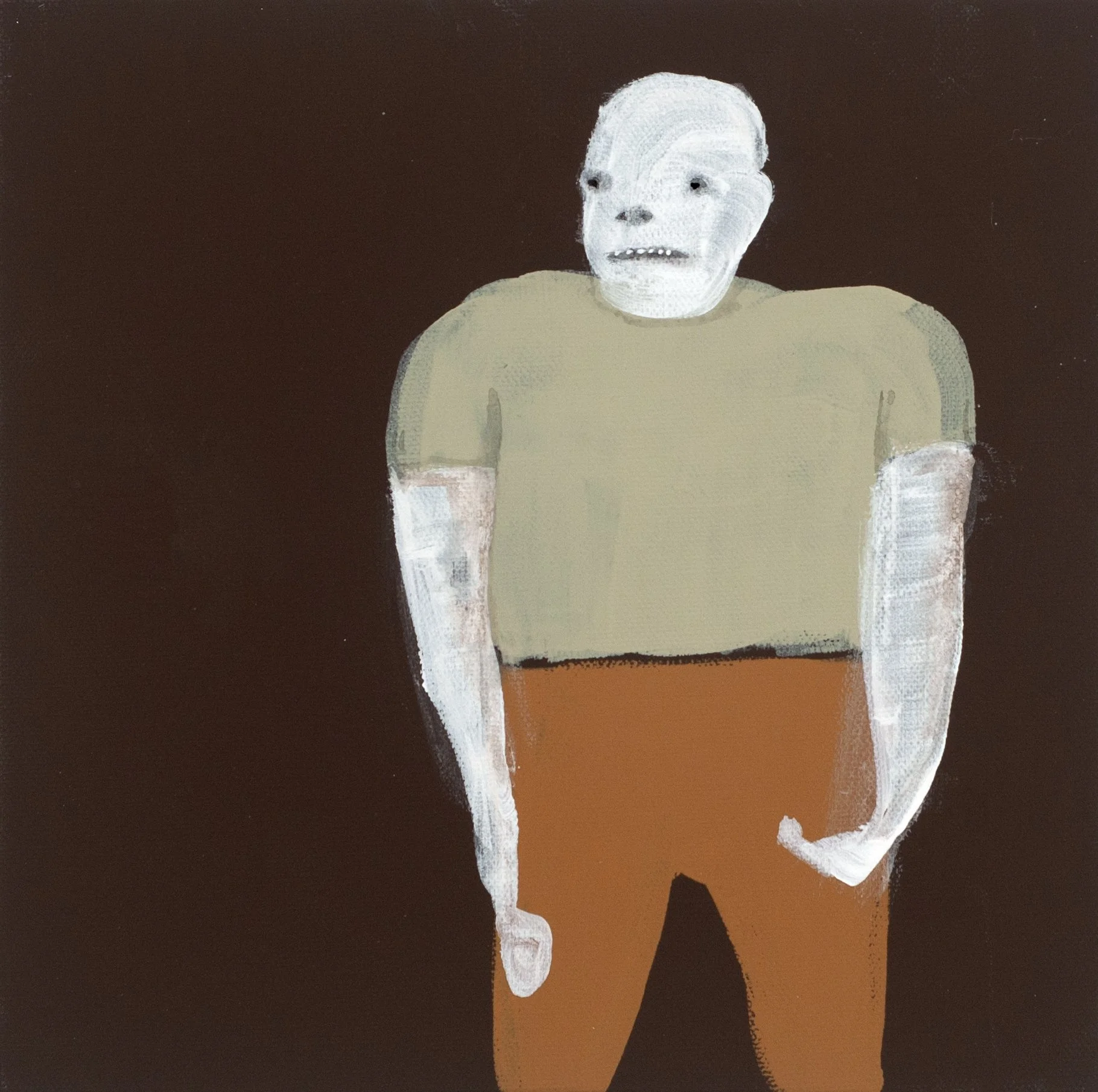 Jon Huck|Fridj|2024|Mixed Media on Canvas|10x10 Inches