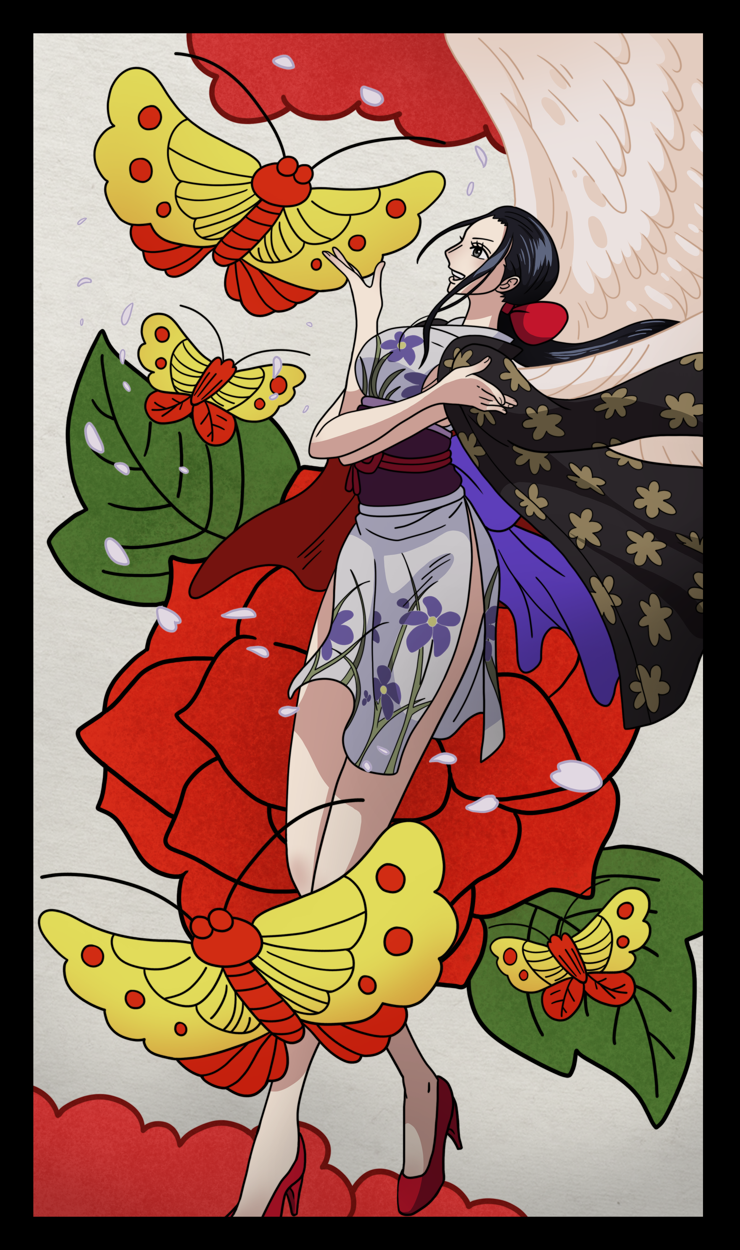 Robin Hanafuda Eyecatcher - Fan Art