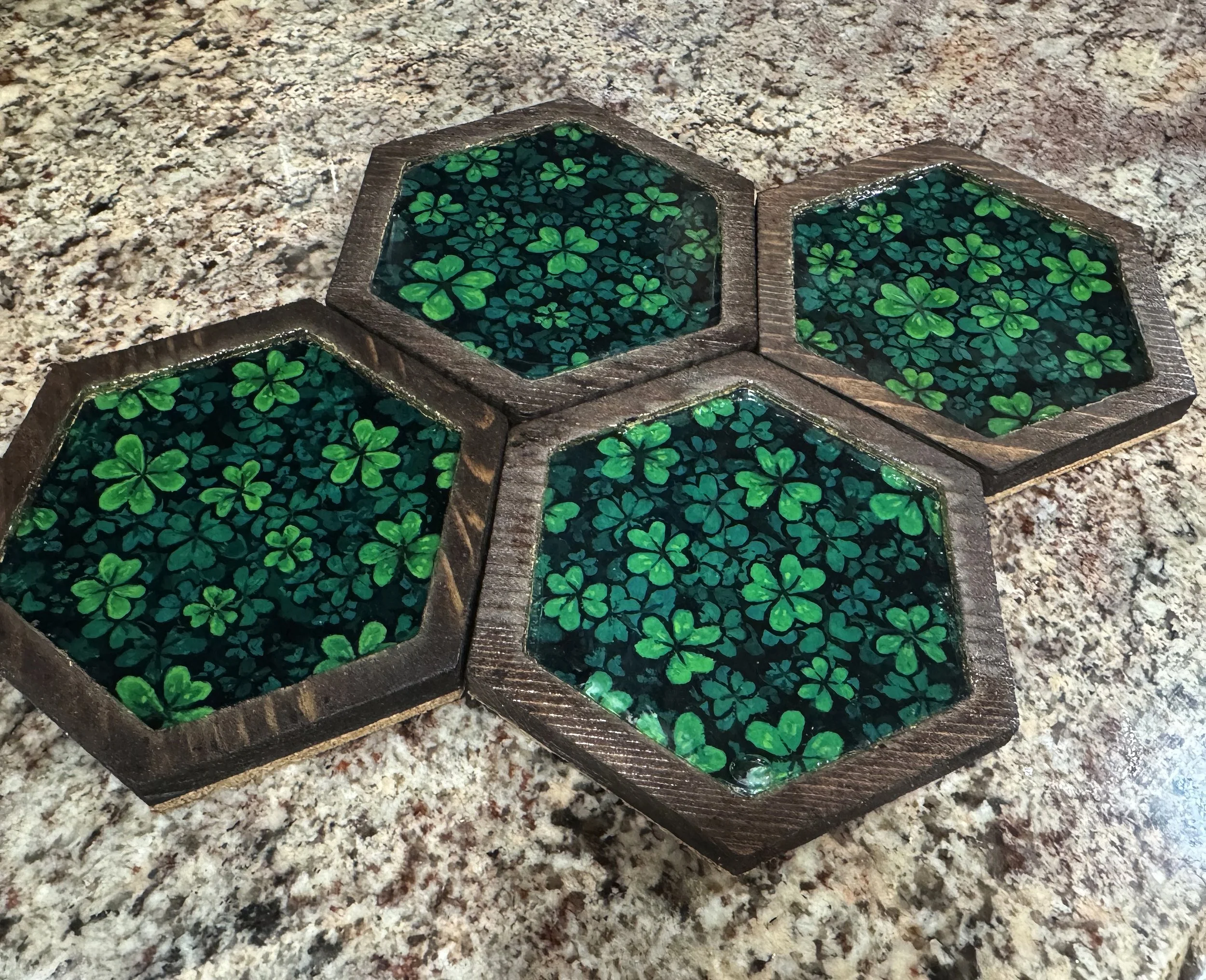 Clover Coasters