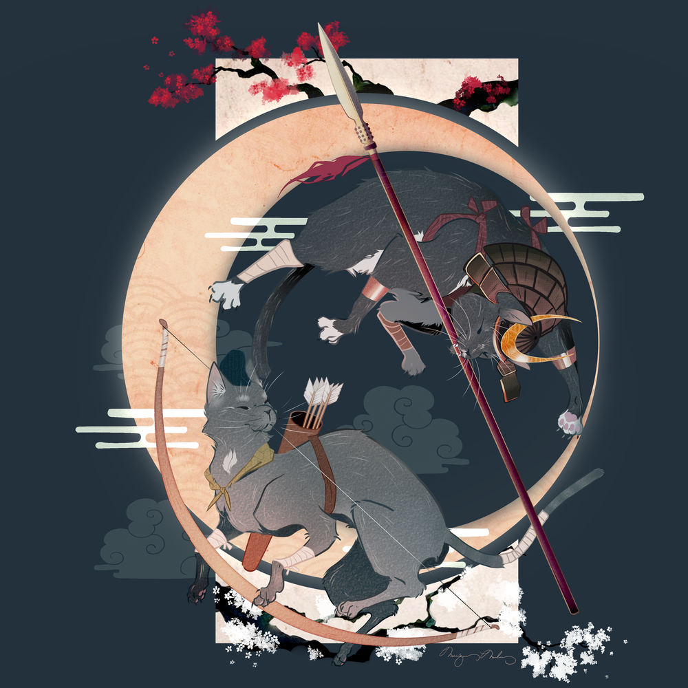 Samurai Cats