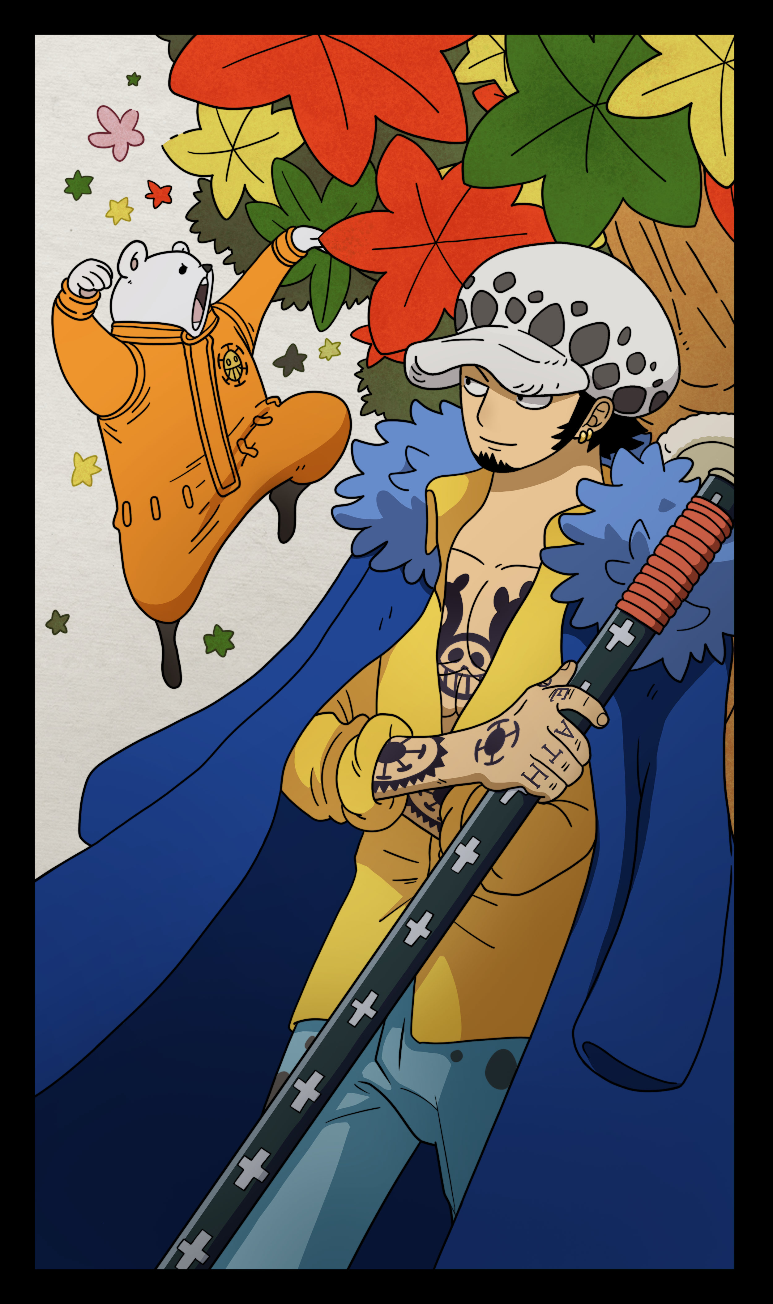 Law Hanafuda Eyecatcher - Fan Art