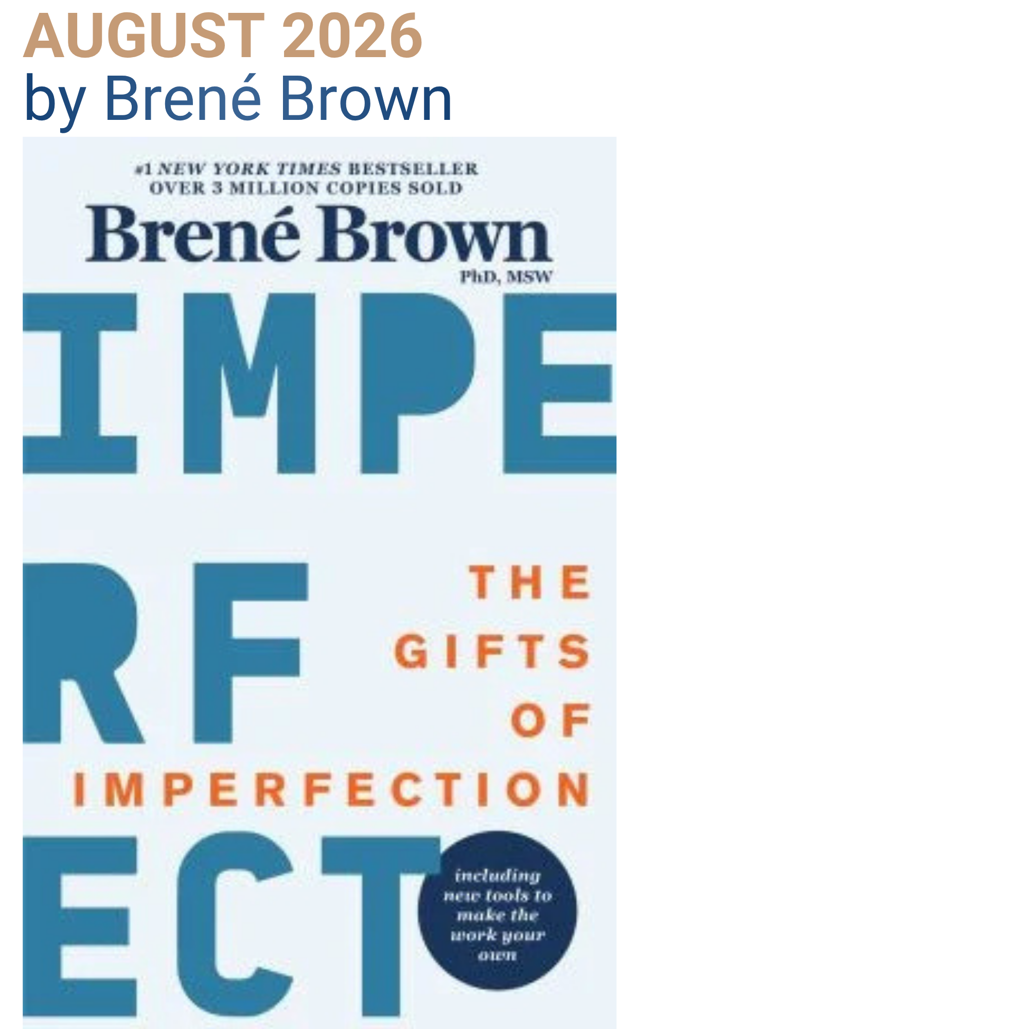 The Gifts of Imperfection