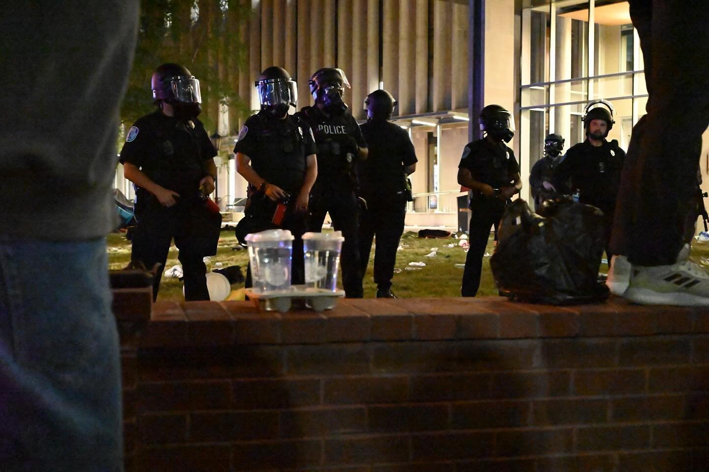 Protesters at VCU were teargassed, pepper sprayed, and arrested Monday night after around 12 hours of a stationed encampment. Read more about it in The Collegian.