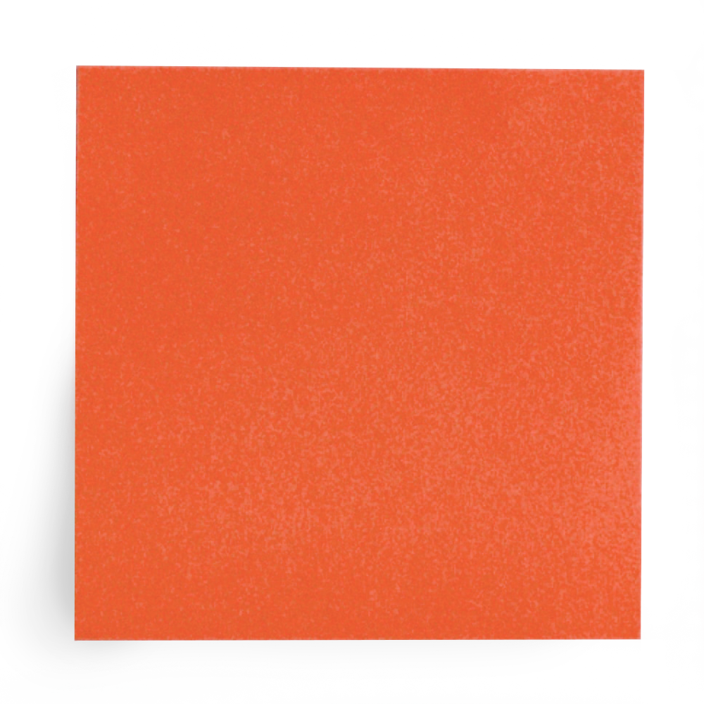Close-up of an orange foam sponge.