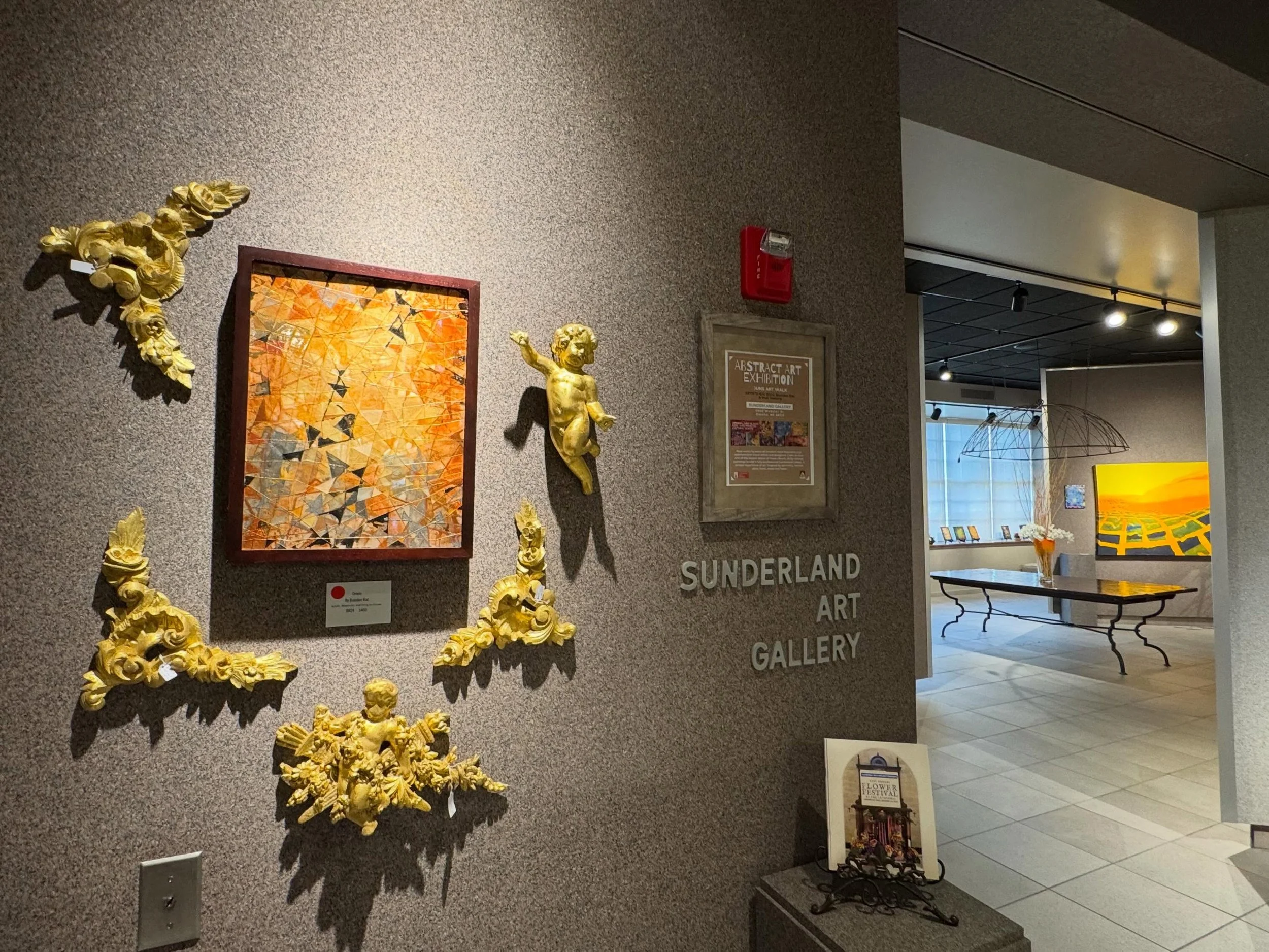 Abstract Art Exhibition 
Artists: Eric Biehl, Brandon Rial &amp; Neal Hoesing
June 18th 2026 - August 2nd 2026. 
Sunderland Art Gallery at the Cathedral Cultural Center
3900 Webster Street, Omaha, NE 68131