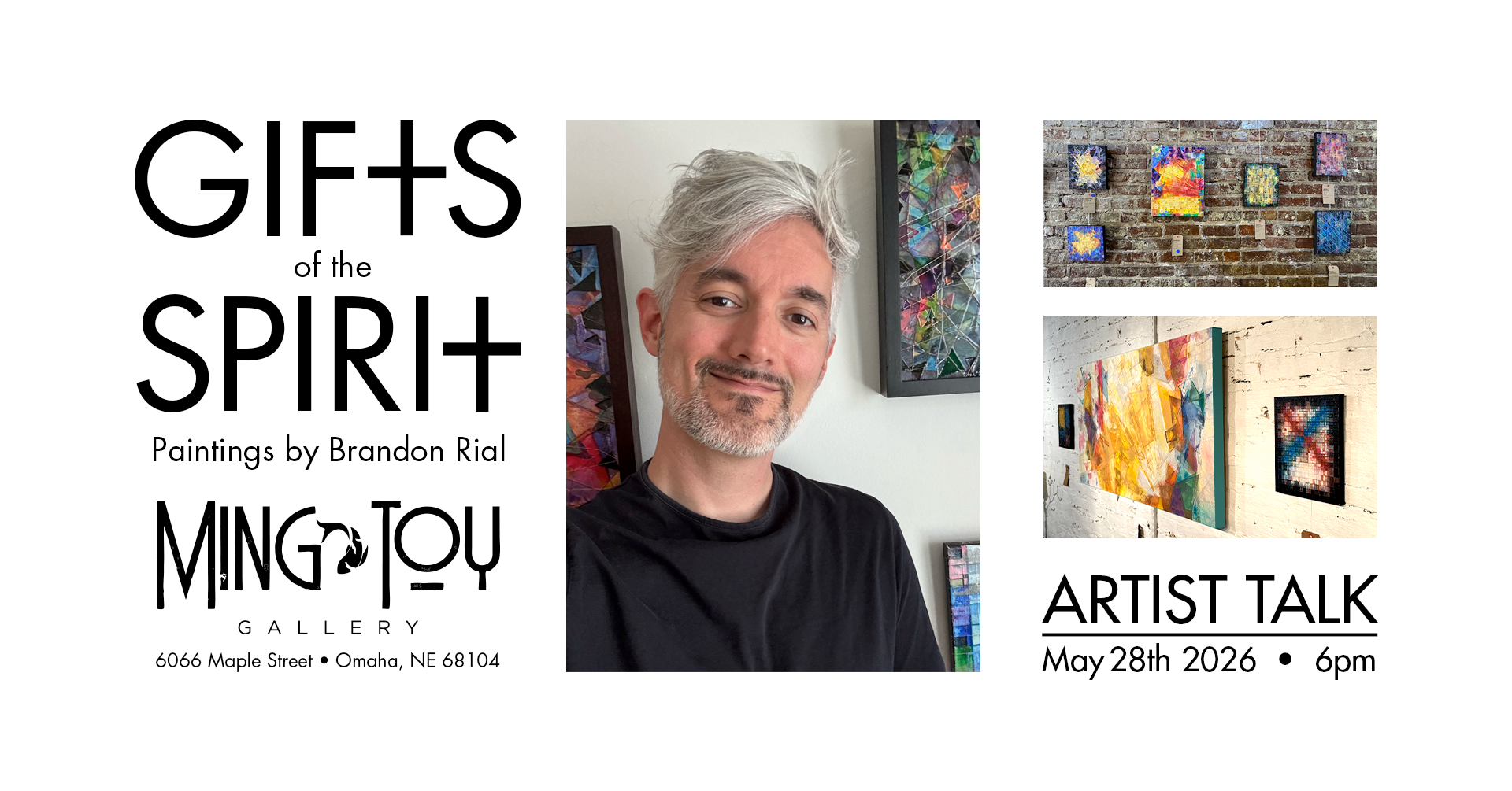 GIFTS of the SPIRIT Art Talk with Brandon Rial