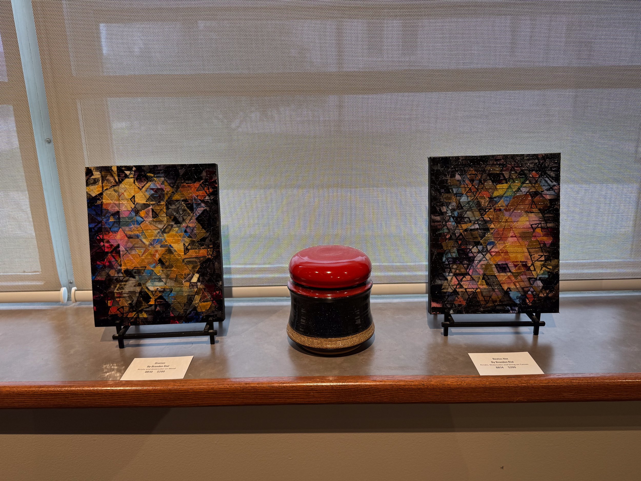 2026 Sunderland Art Gallery at the Cathedral Cultural Center, Omaha, Nebraska, USA, Abstract Art Exhibition, Artists: Eric Biehl, Brandon Rial & Neal Hoesing