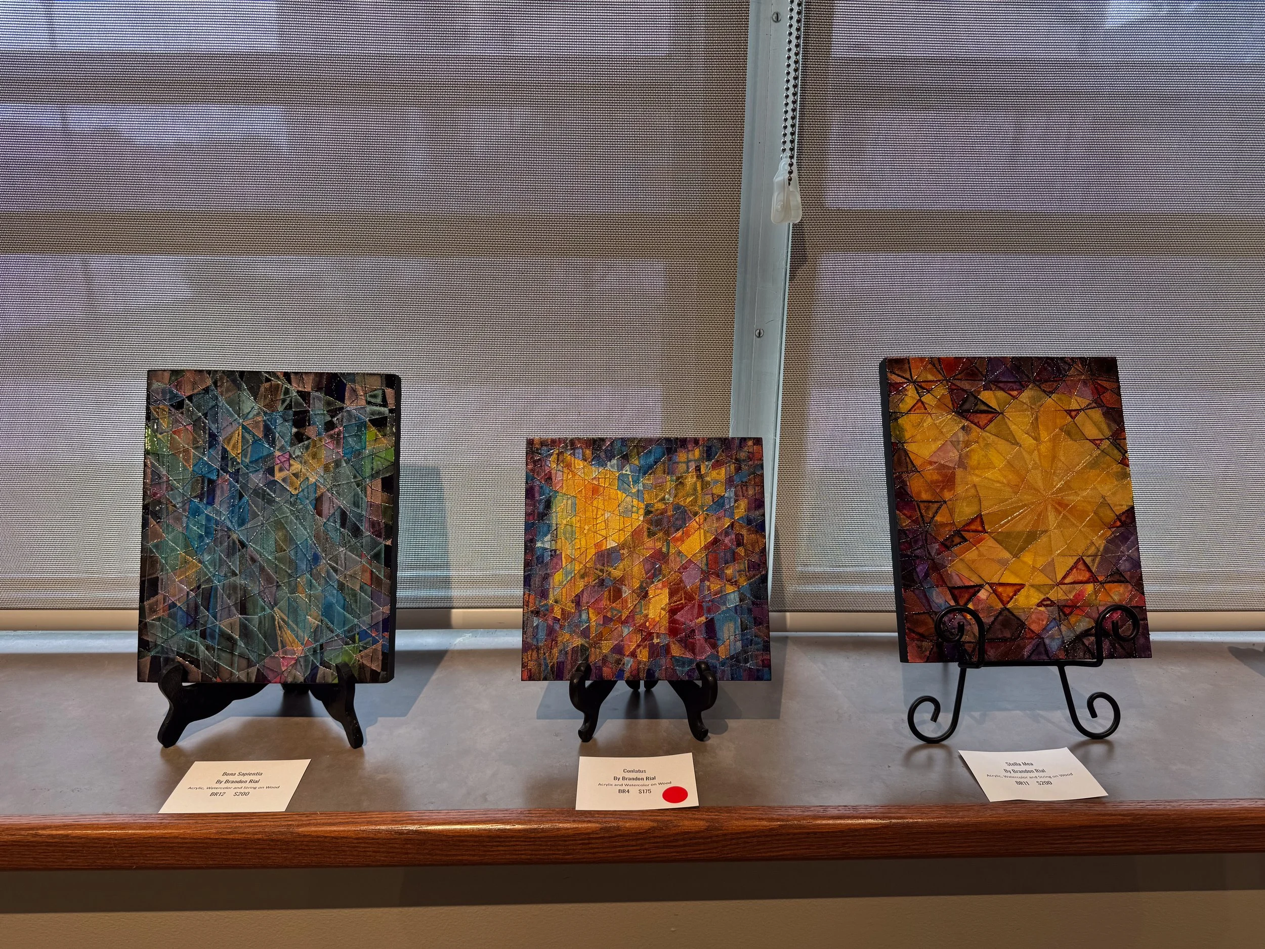 2026 Sunderland Art Gallery at the Cathedral Cultural Center, Omaha, Nebraska, USA, Abstract Art Exhibition, Artists: Eric Biehl, Brandon Rial & Neal Hoesing