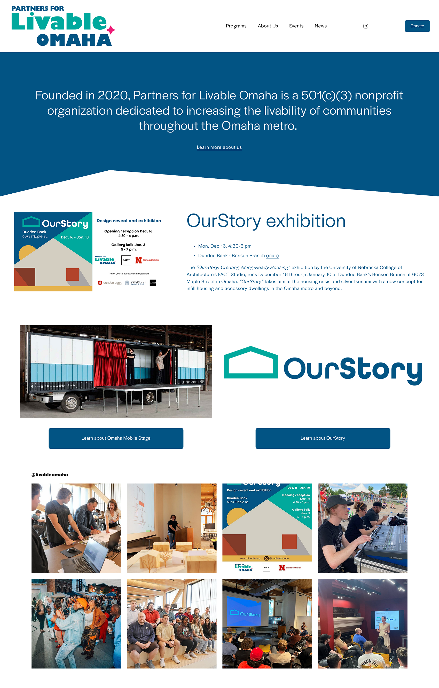 Website Homepage