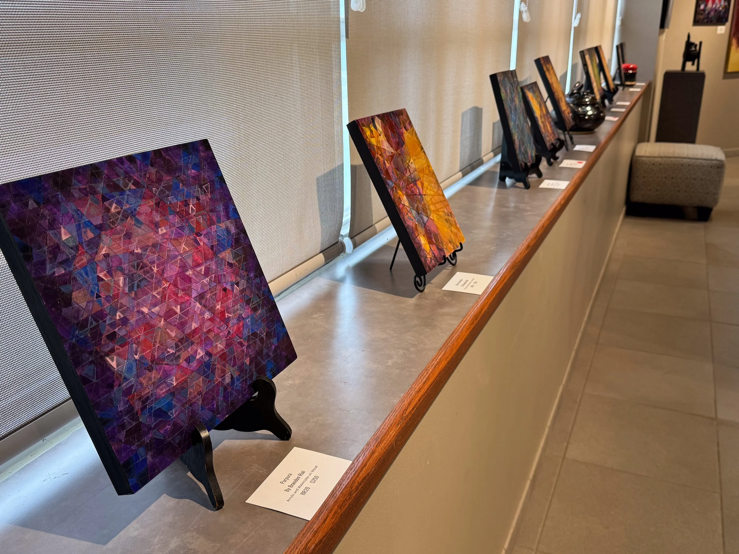 2026 Sunderland Art Gallery at the Cathedral Cultural Center, Omaha, Nebraska, USA, Abstract Art Exhibition, Artists: Eric Biehl, Brandon Rial & Neal Hoesing