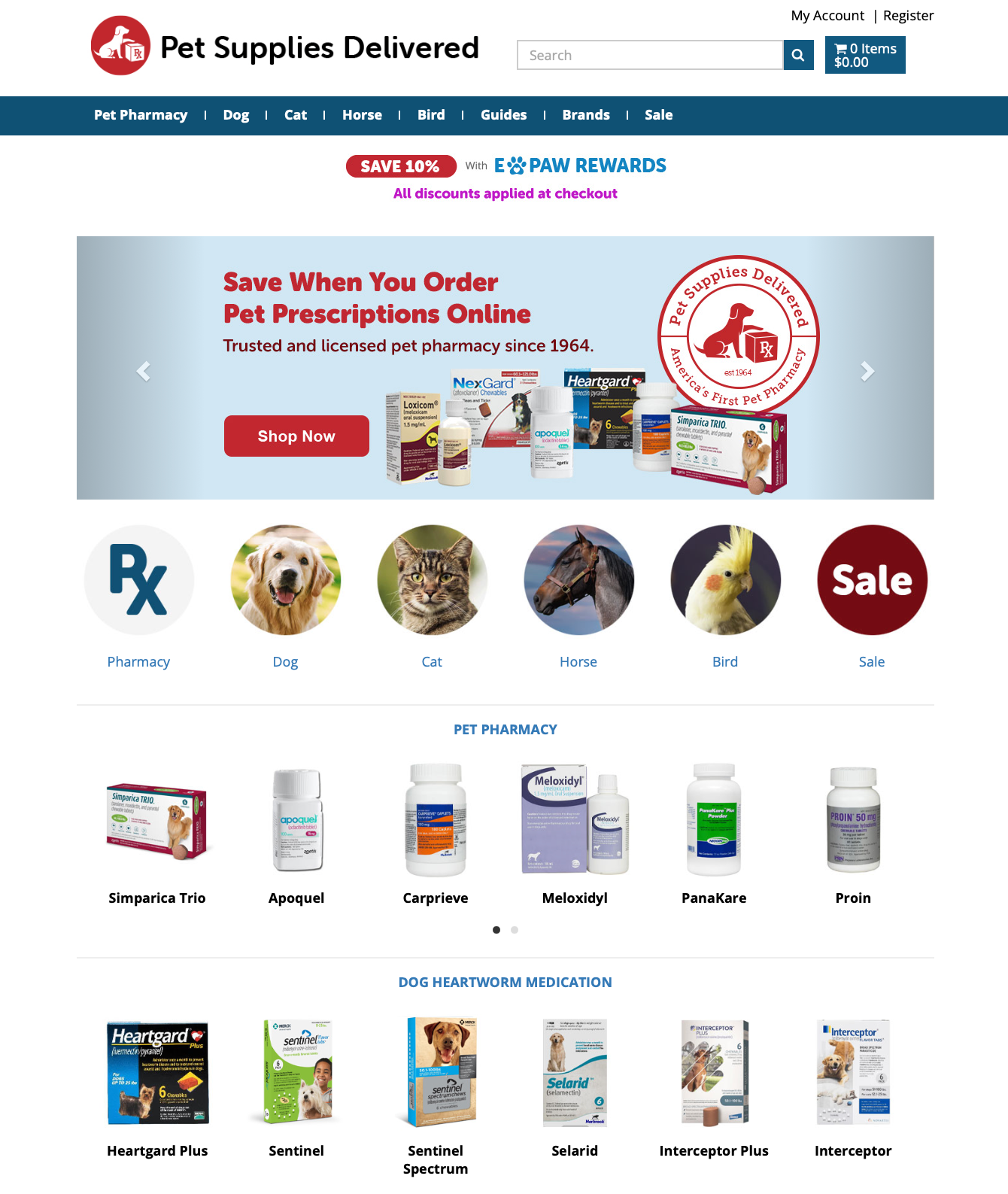 Website Homepage