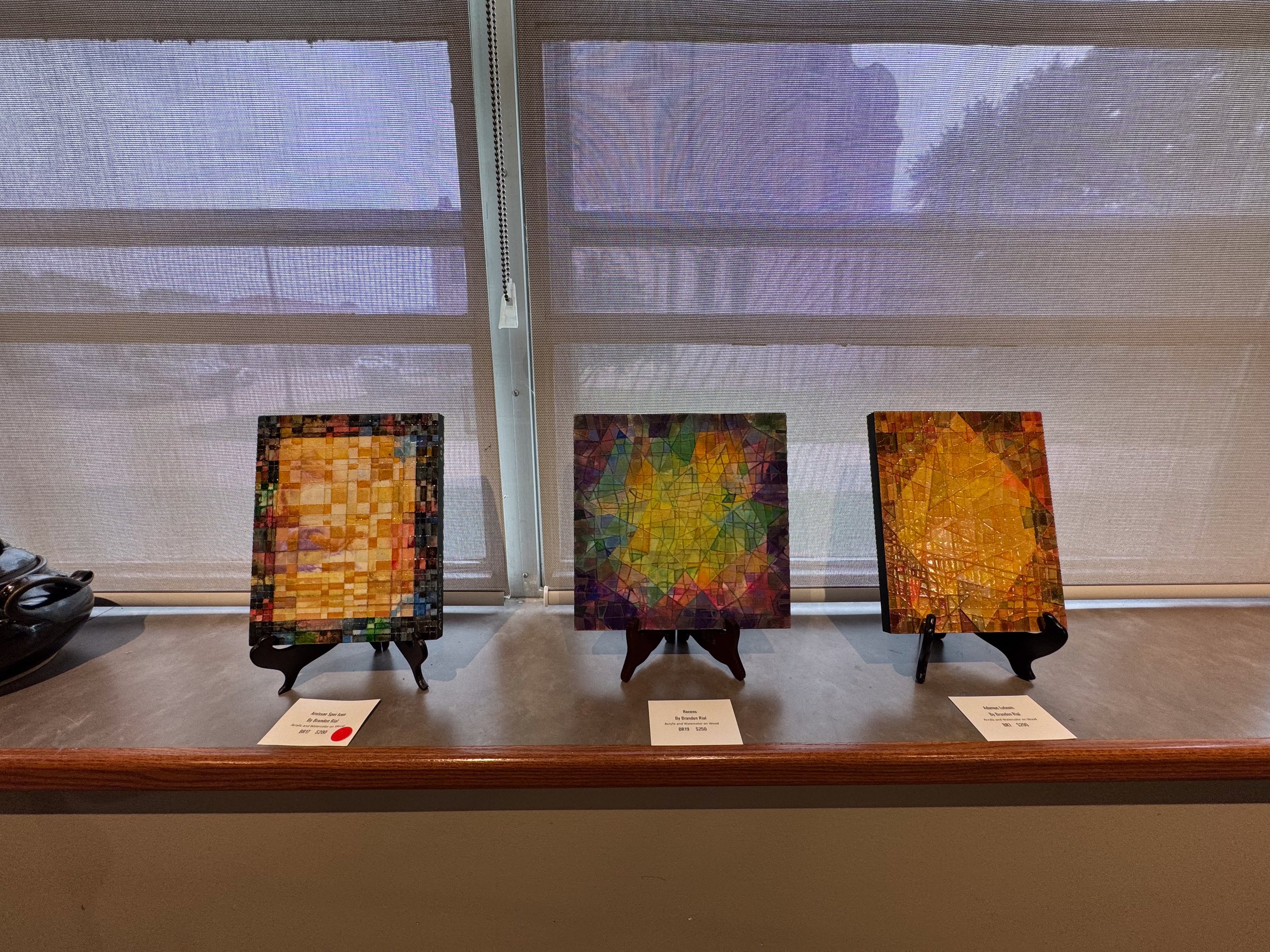 2026 Sunderland Art Gallery at the Cathedral Cultural Center, Omaha, Nebraska, USA, Abstract Art Exhibition, Artists: Eric Biehl, Brandon Rial & Neal Hoesing