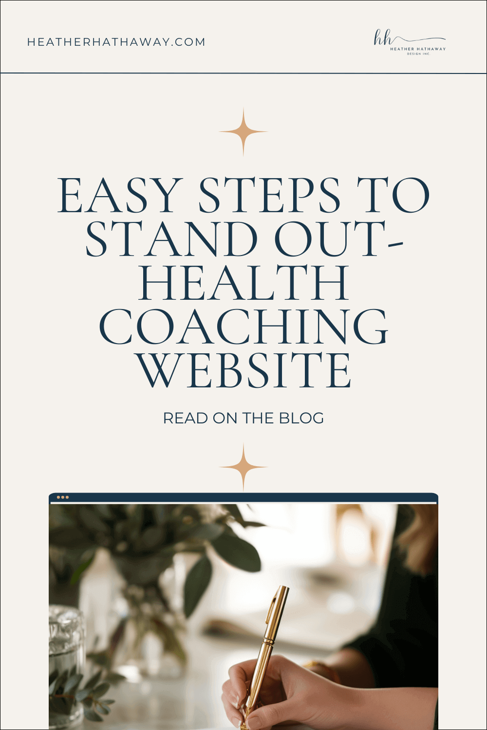 Easy steps to stand out health coach website.png