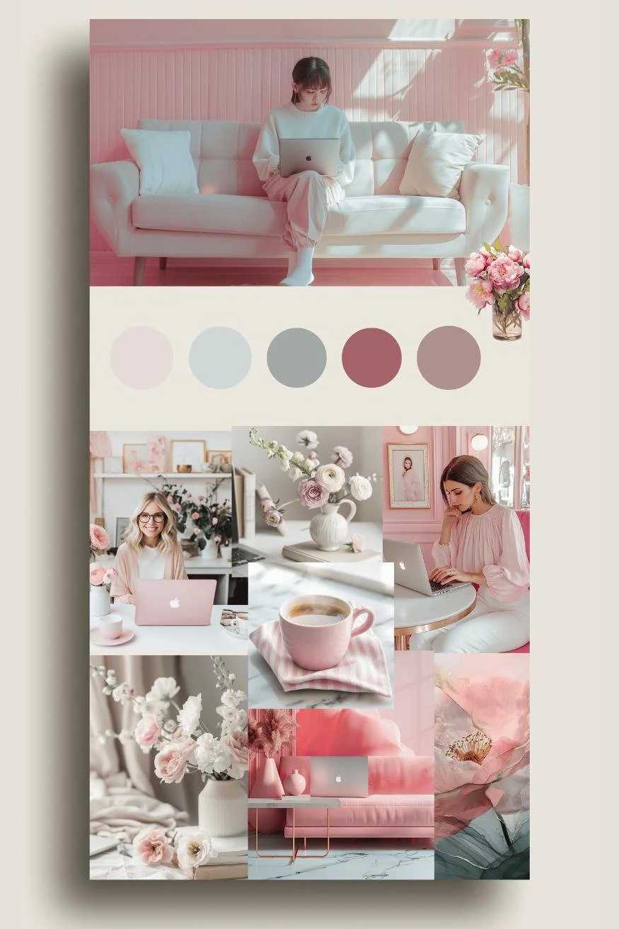 How to Use a Pink Aesthetic for Your Brand Success — Web Design and ...