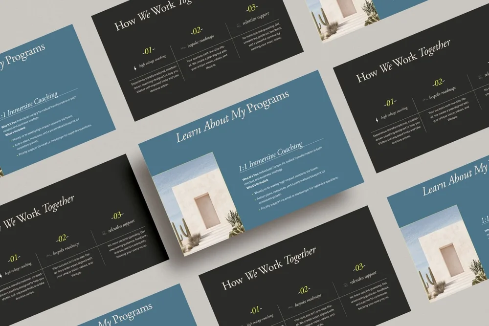 Resellable Squarespace Template 7 PLR OnePage — Web Design and