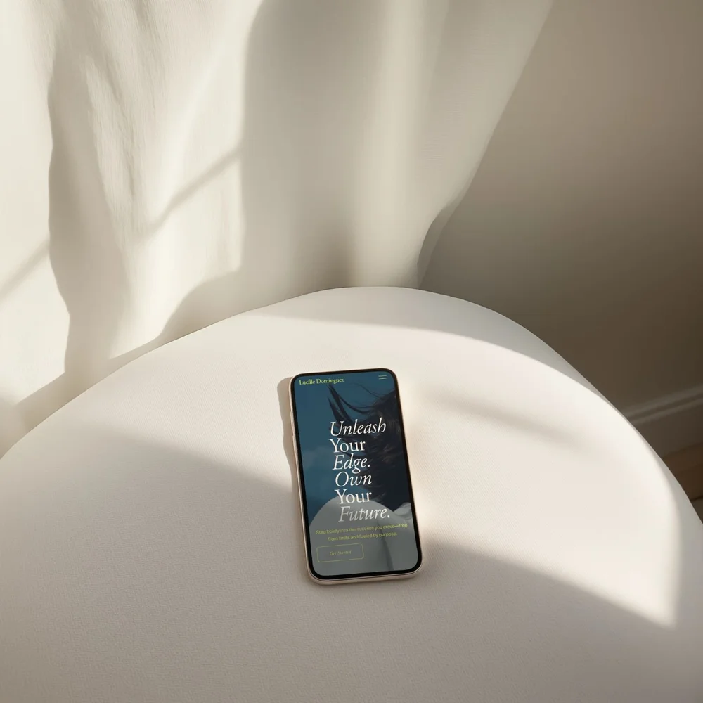 Resellable Squarespace Template $7 PLR One Page Web Design and