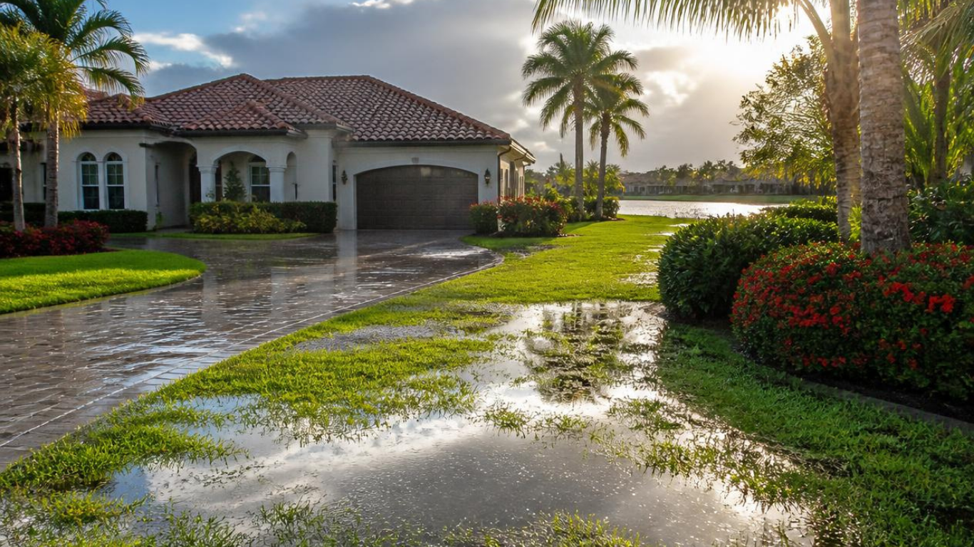 Why Your Yard Floods After Heavy Florida Rain