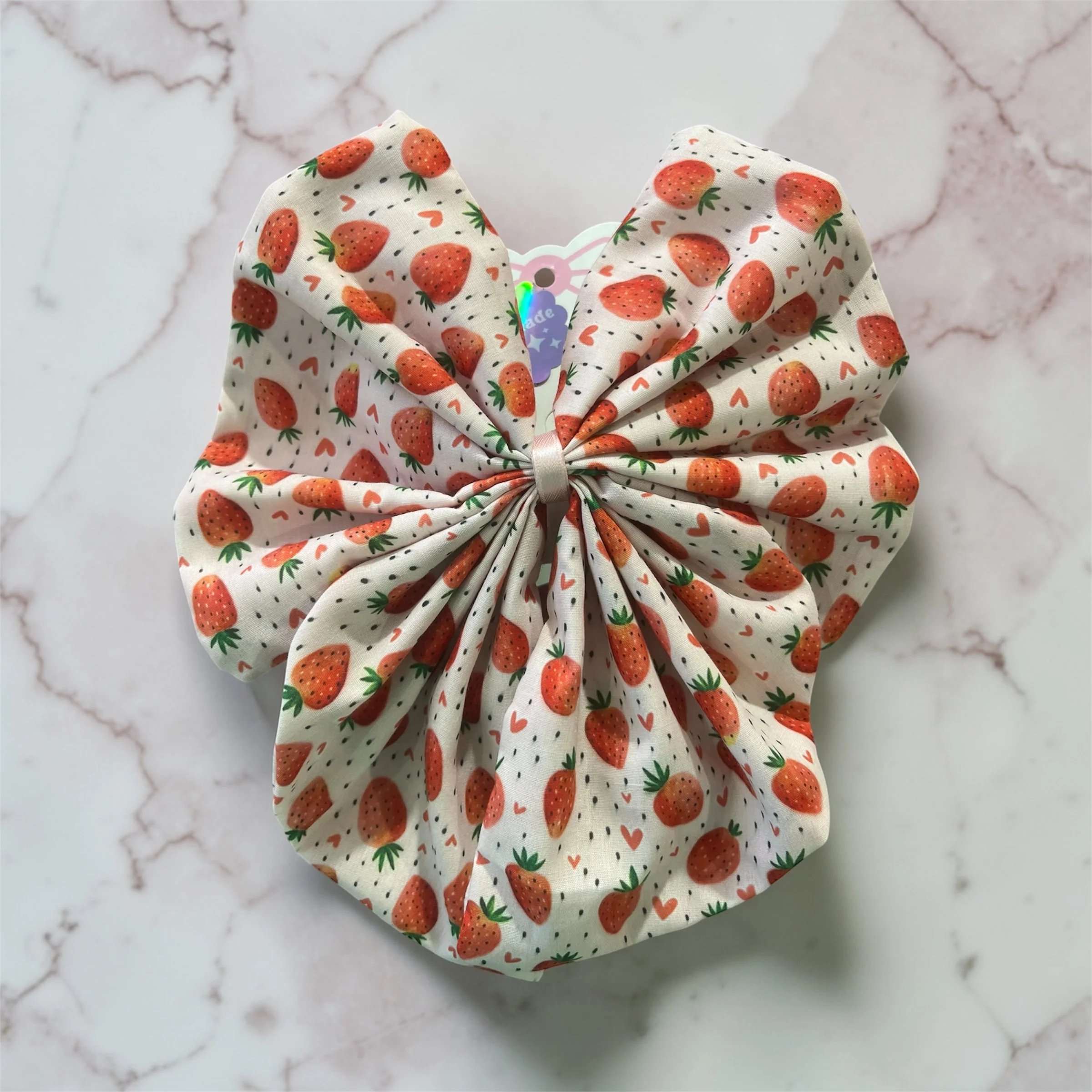 Strawberry Delight Hair Bow