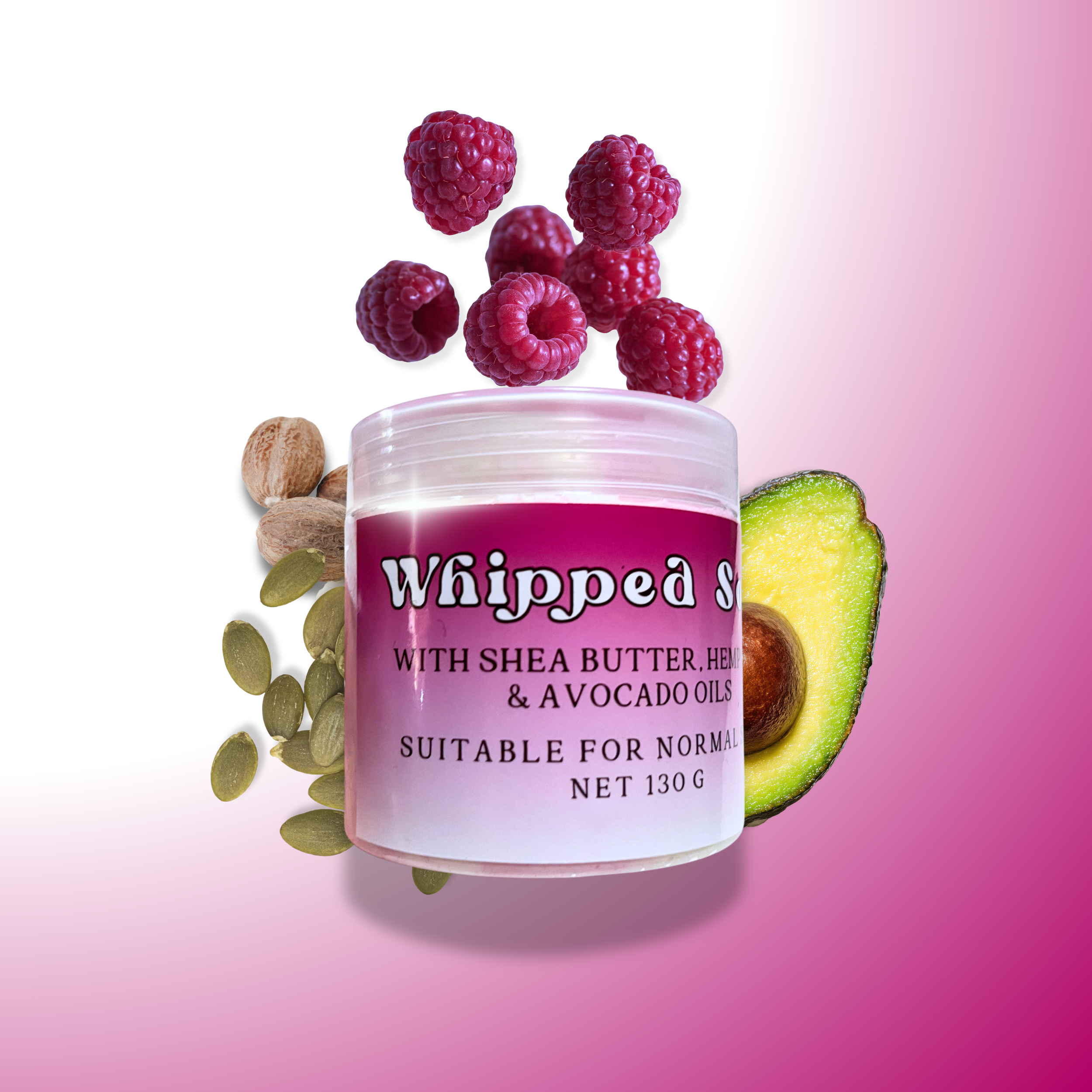 Whipped Soap (Black Raspberry & Vanilla)