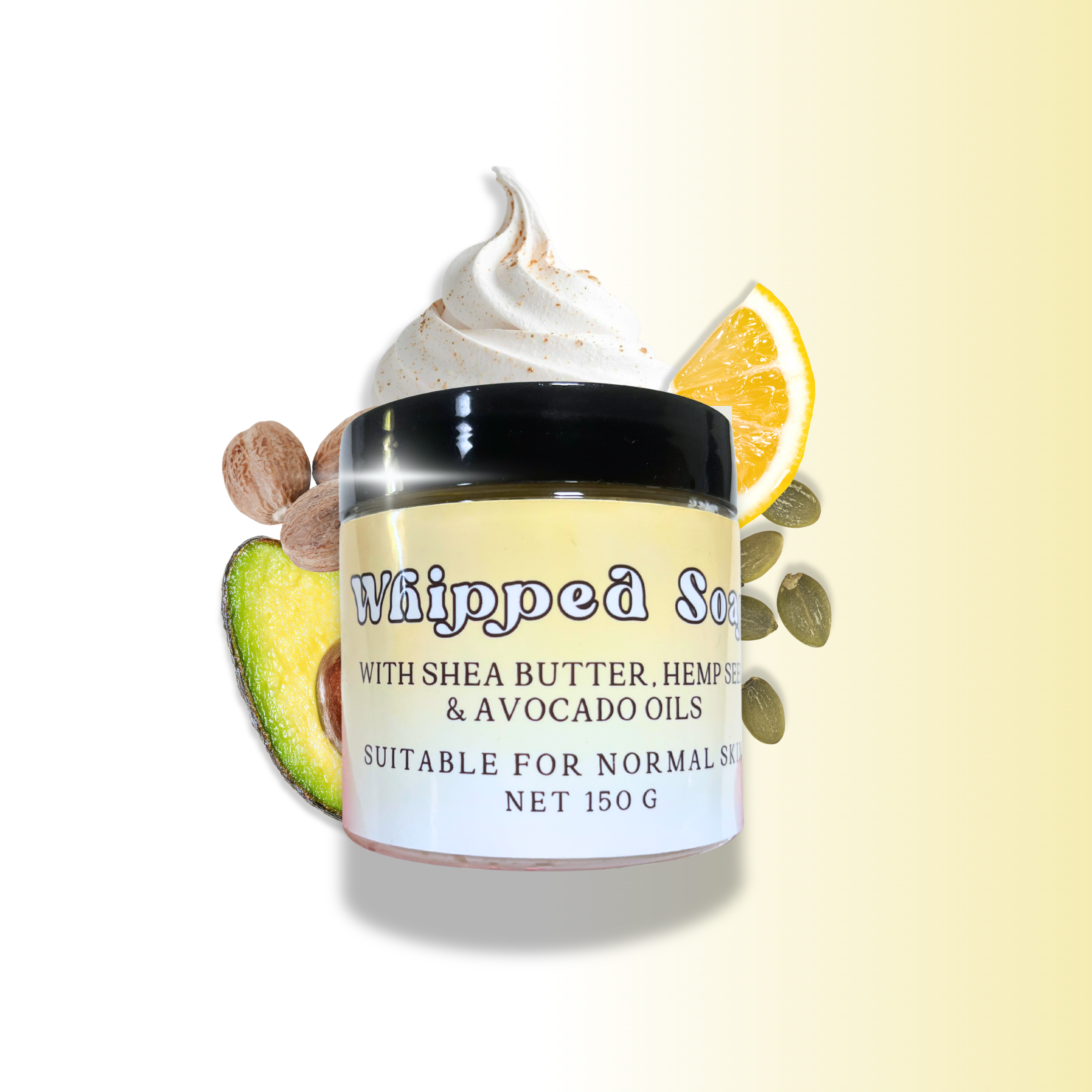 Whipped Soap (Lemon Meringue)