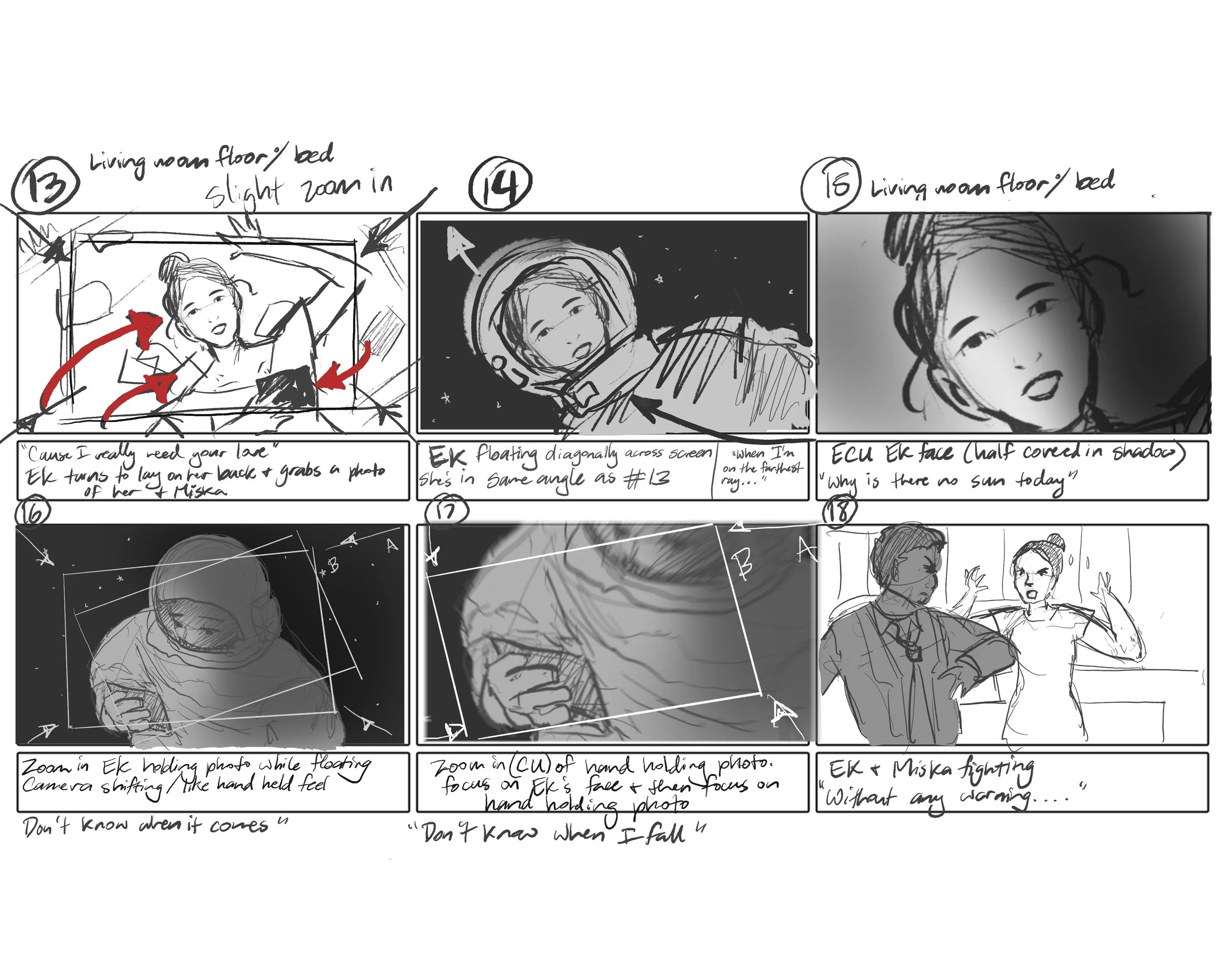 Zero Gravity Storyboards 3
