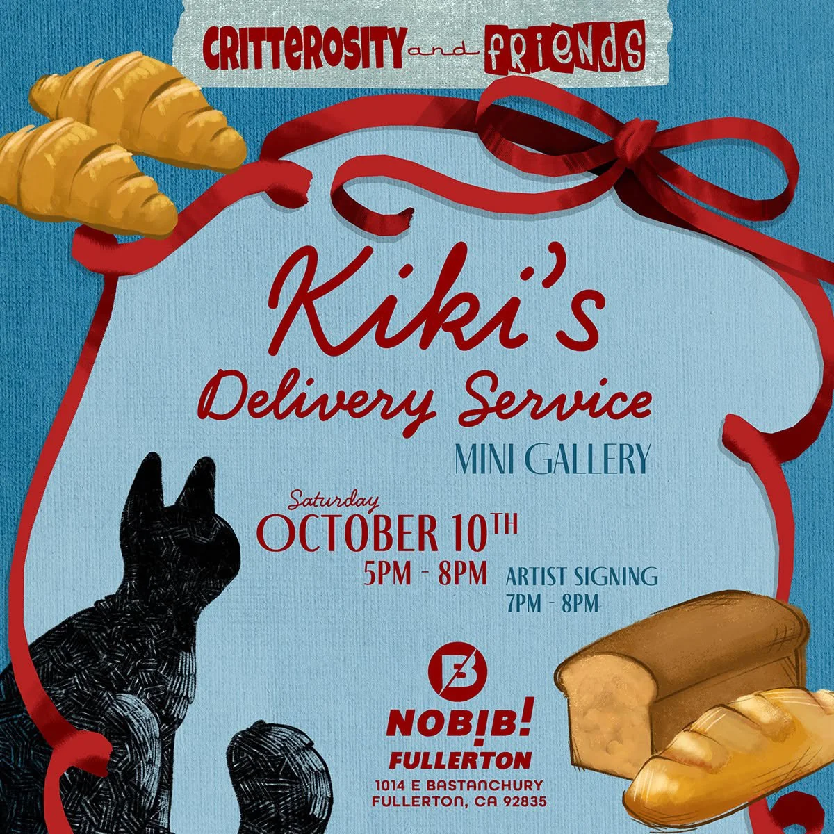 Kiki's Delivery Service Mini Gallery & Signing