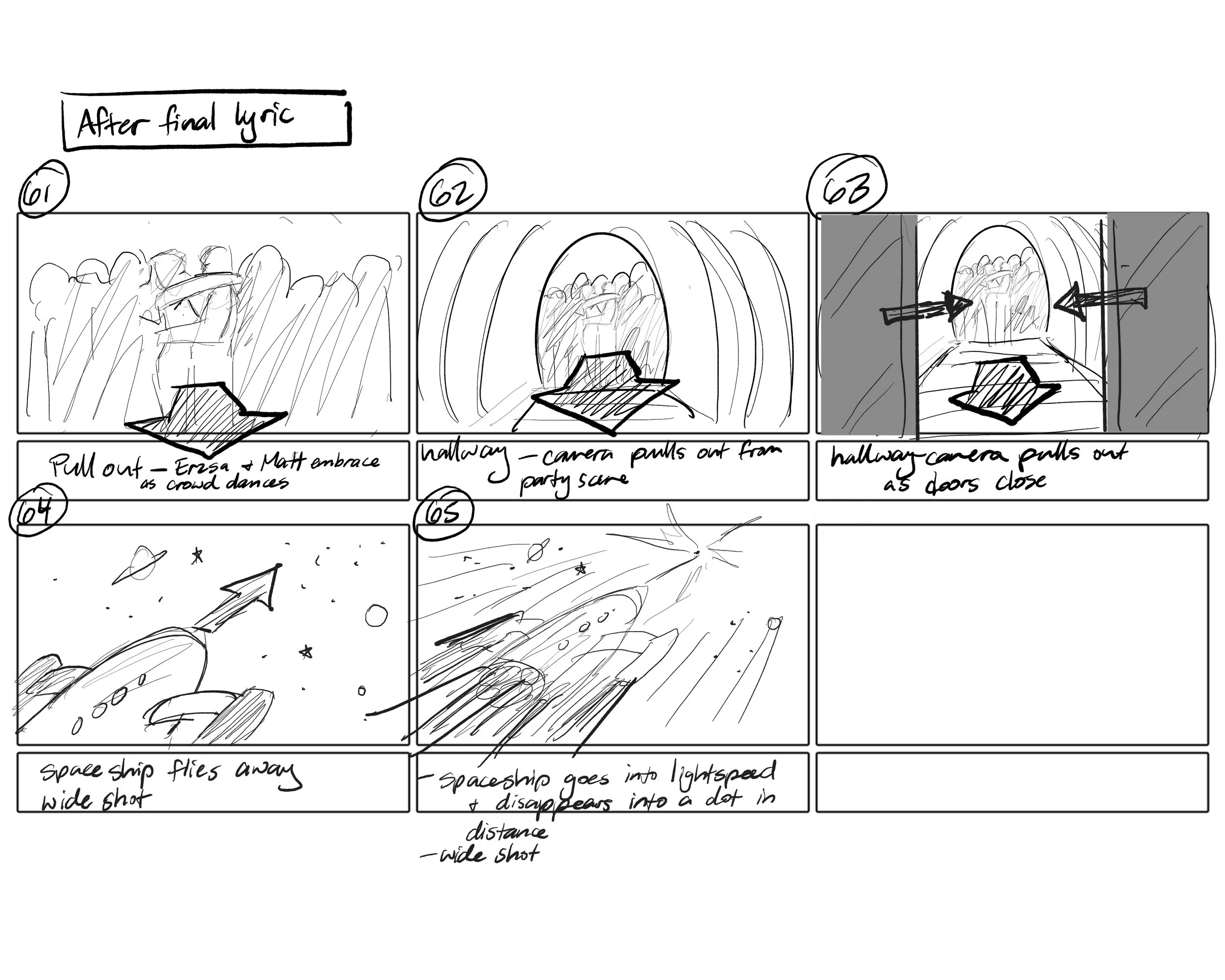 Every Time I Look For You Storyboards 11