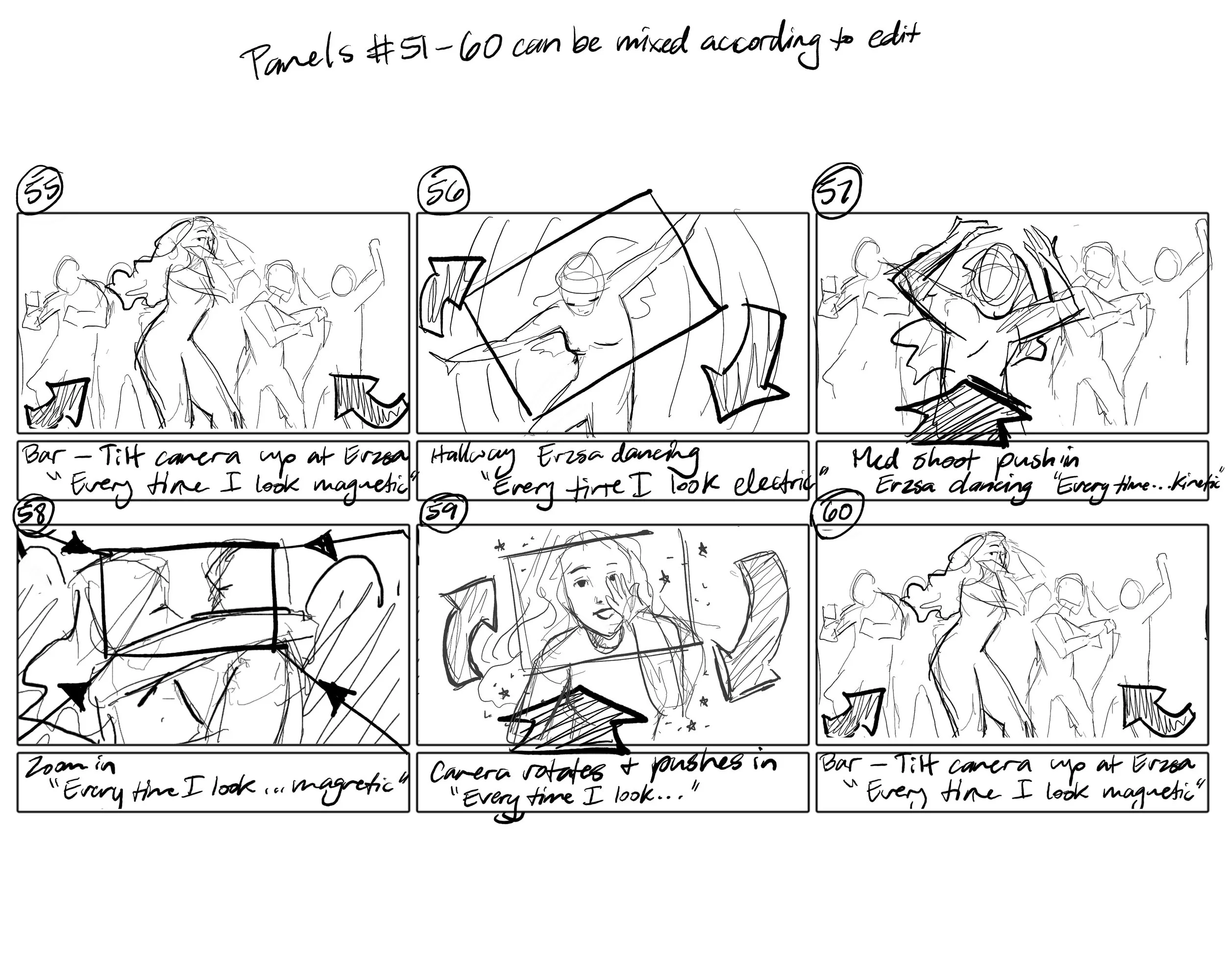 Every Time I Look For You Storyboards 10