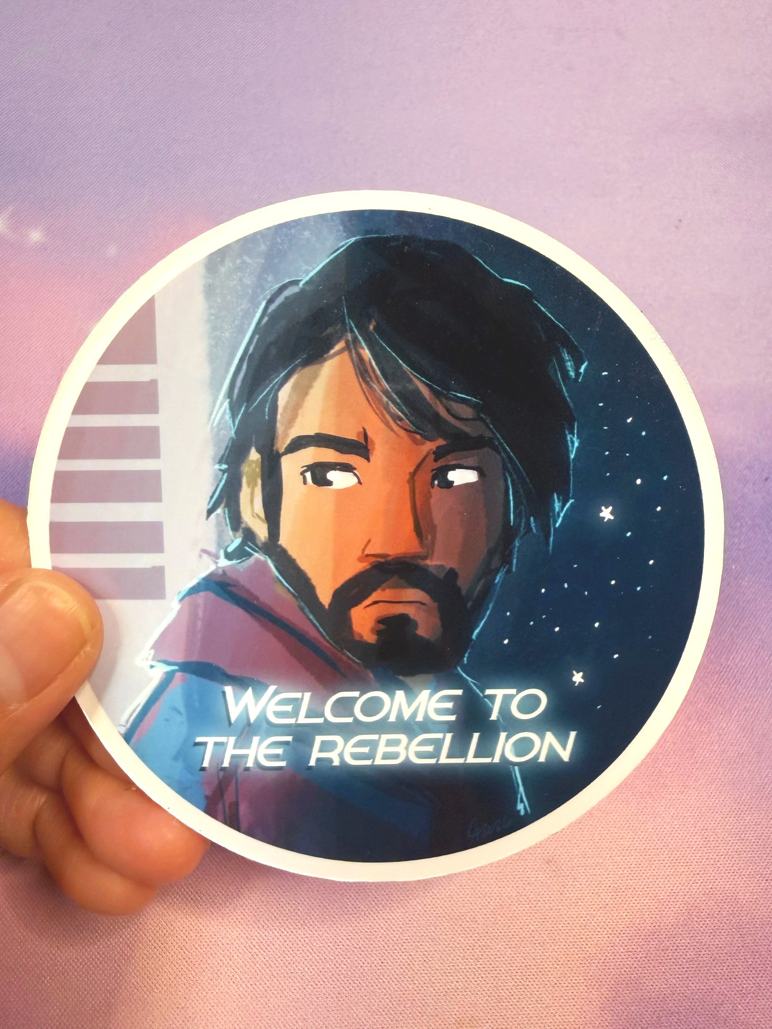 Cassian Andor Big Sticker