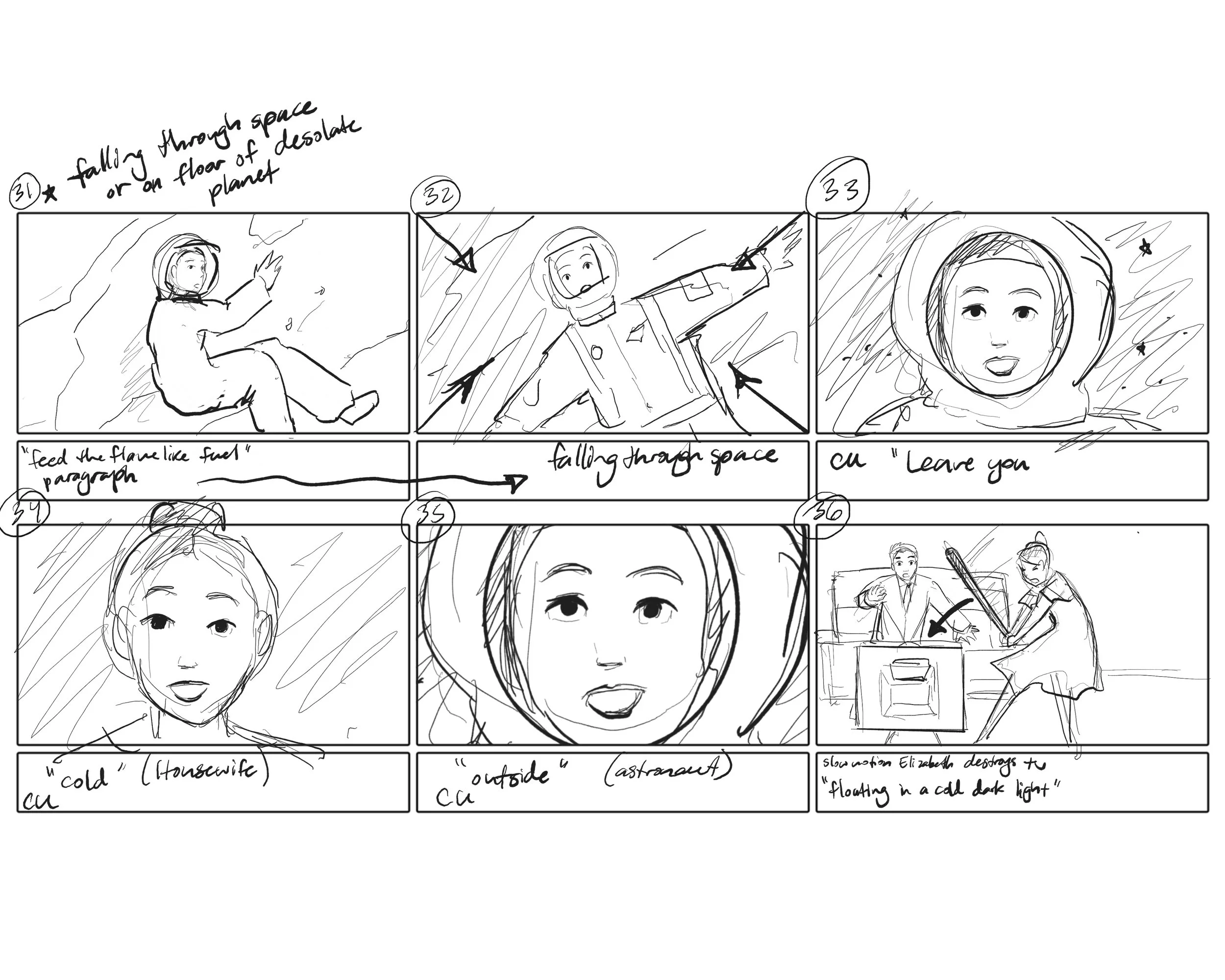 Zero Gravity Storyboards 6