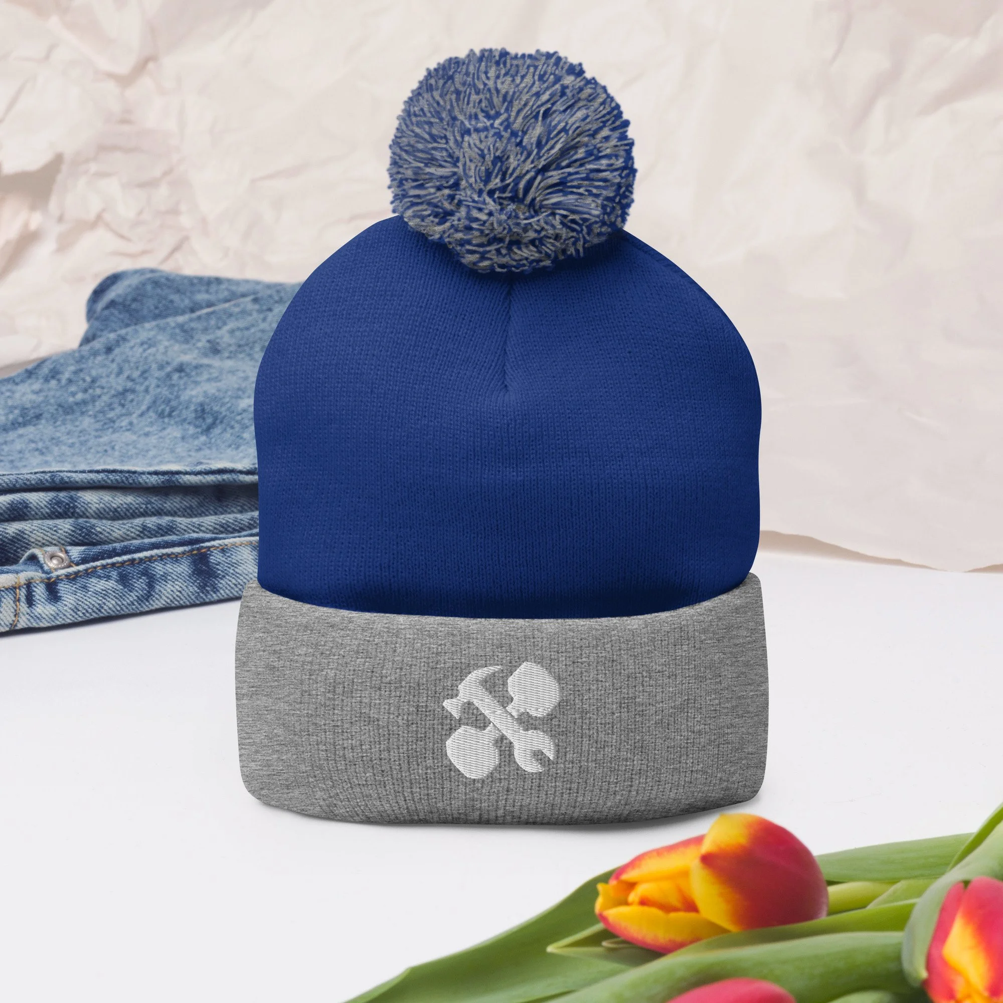 pom-pom-knit-cap-royal-heather-grey-front-2-65a1488c5e80e.jpg