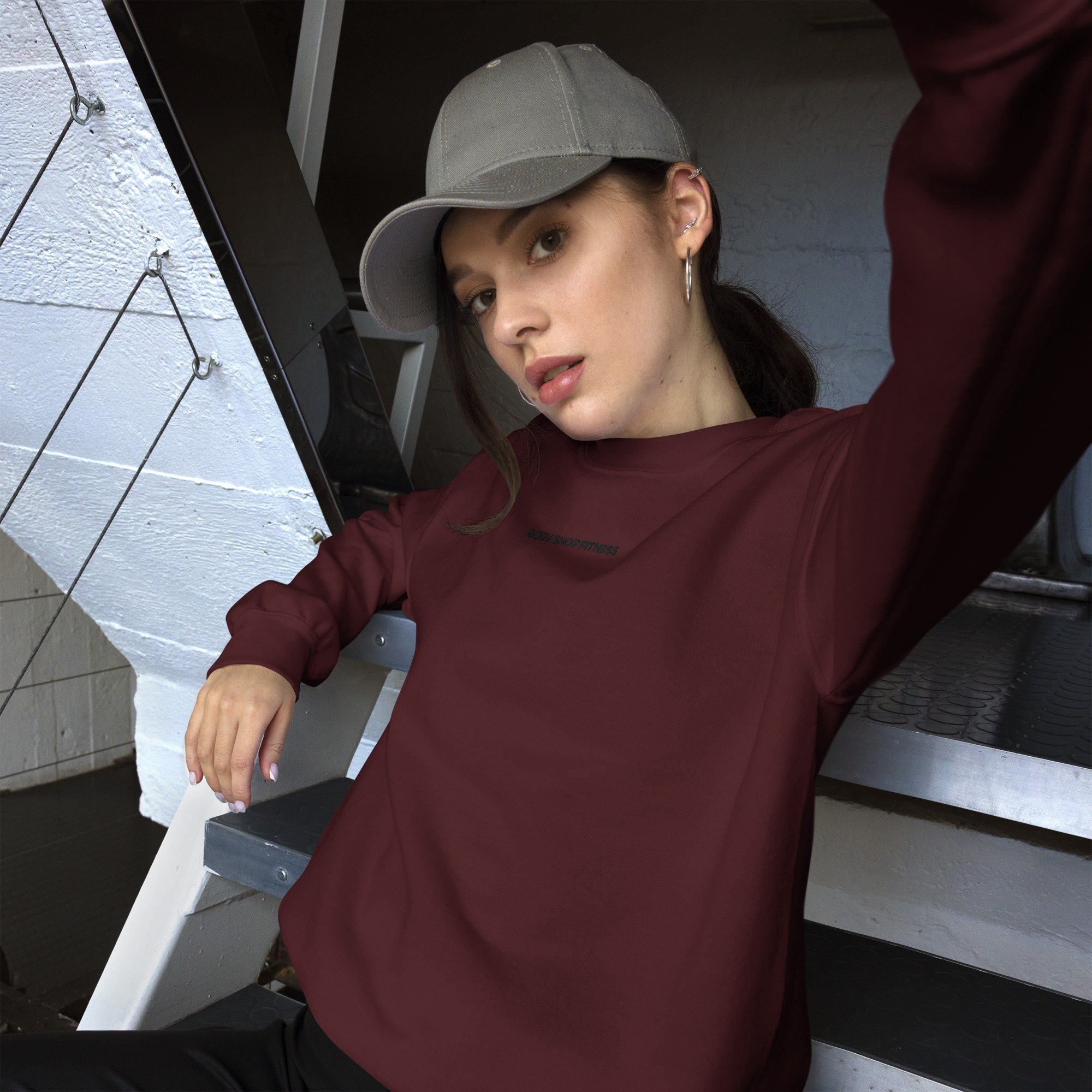 unisex-crew-neck-sweatshirt-maroon-front-65a2c67667489.jpg