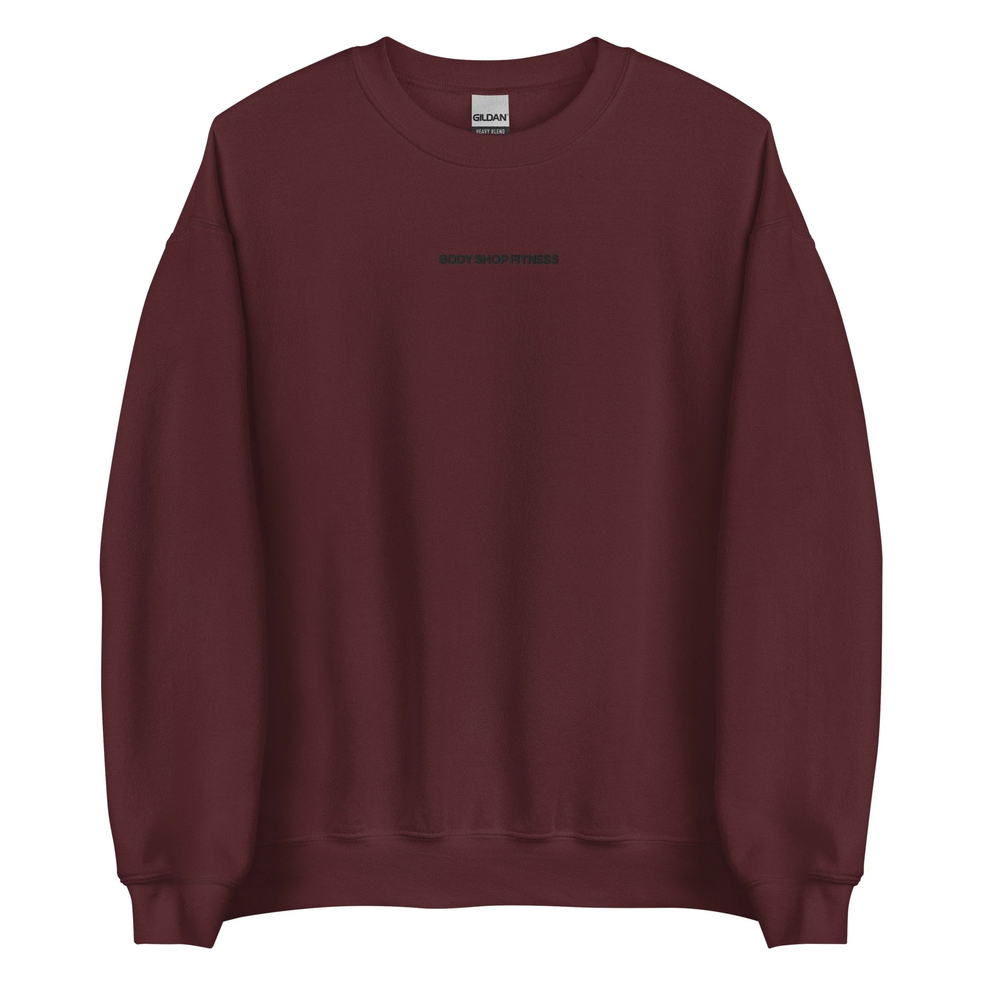 unisex-crew-neck-sweatshirt-maroon-front-65a2c676696b2.jpg