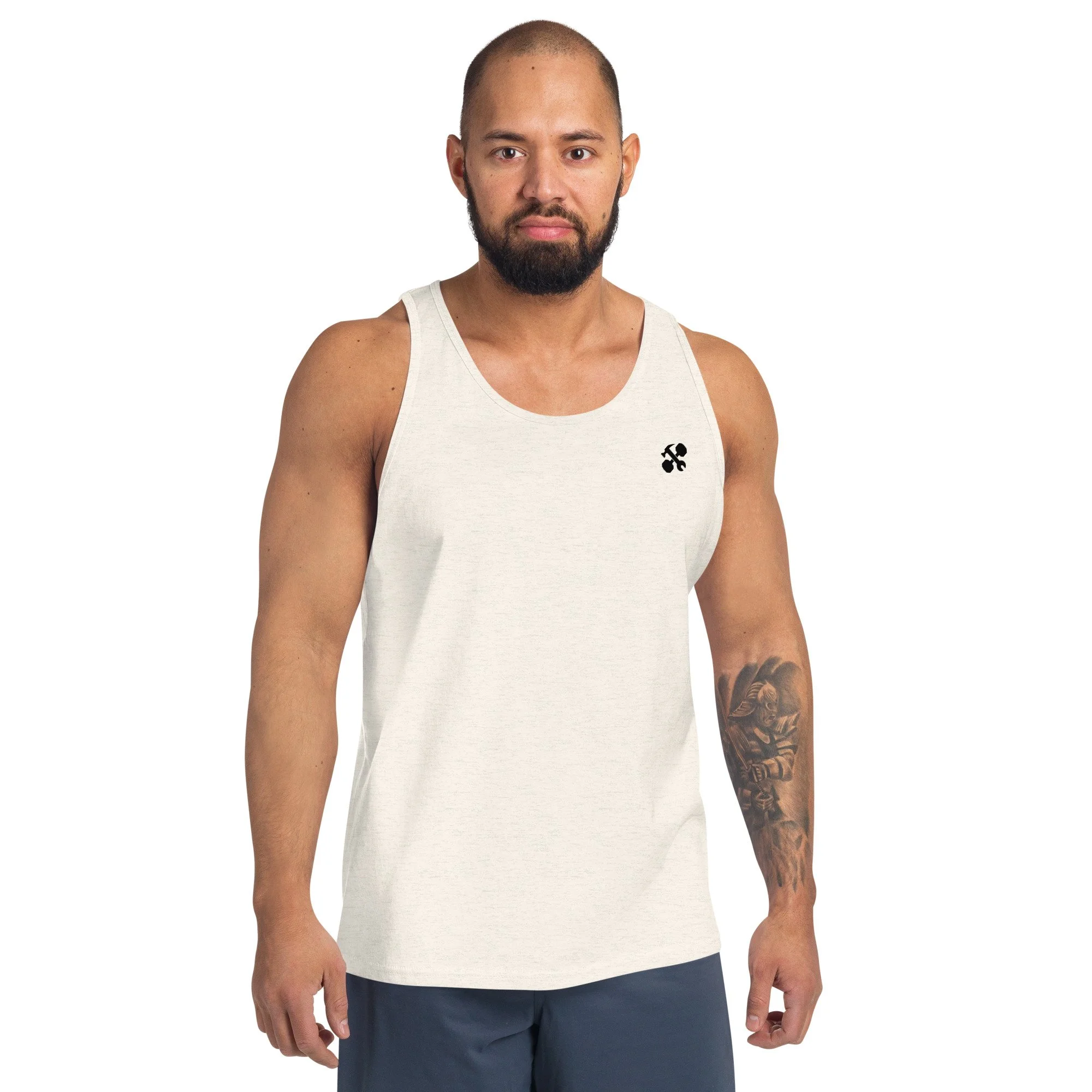 BSF Men's Tank Black Logo